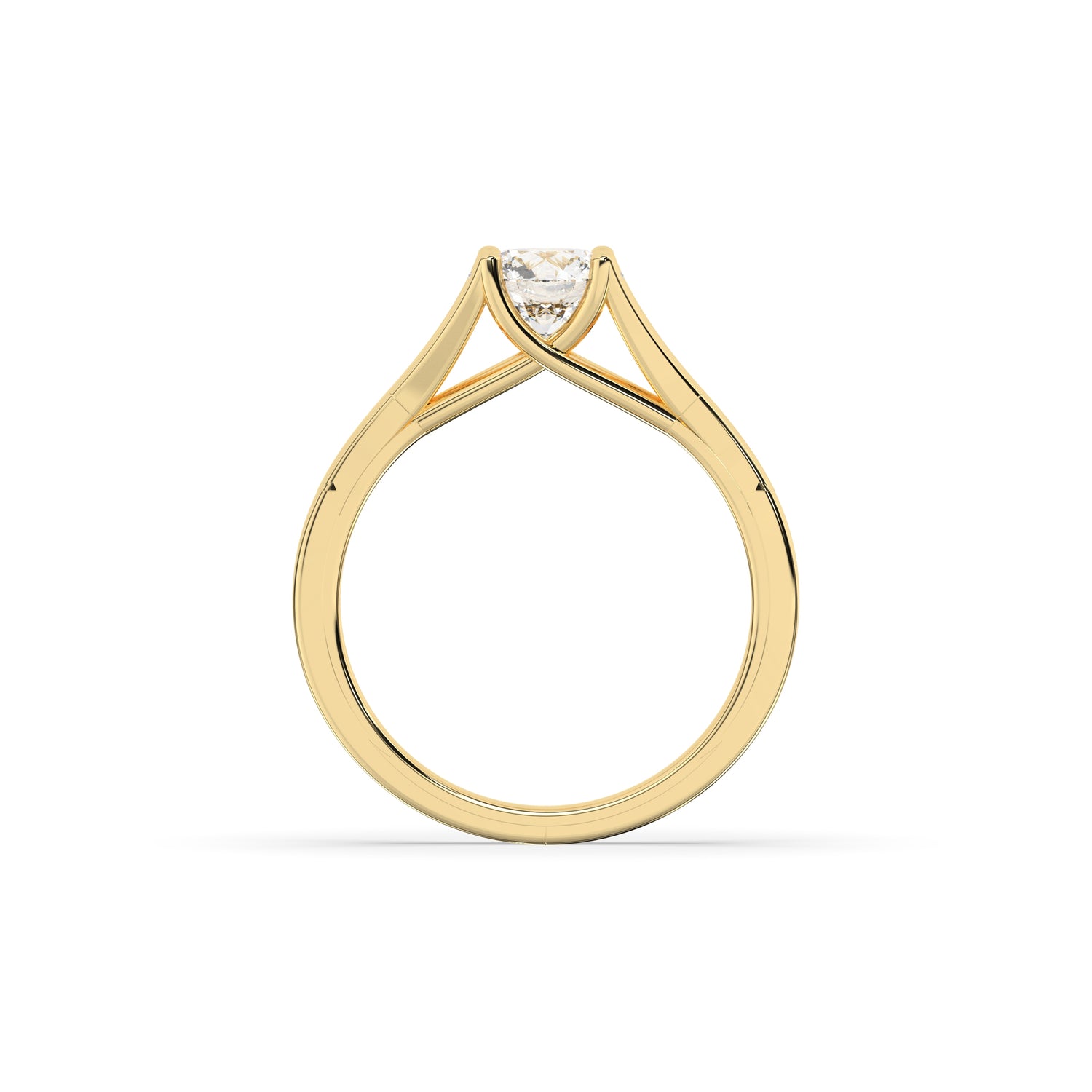 Nora Round Solitaire Ring