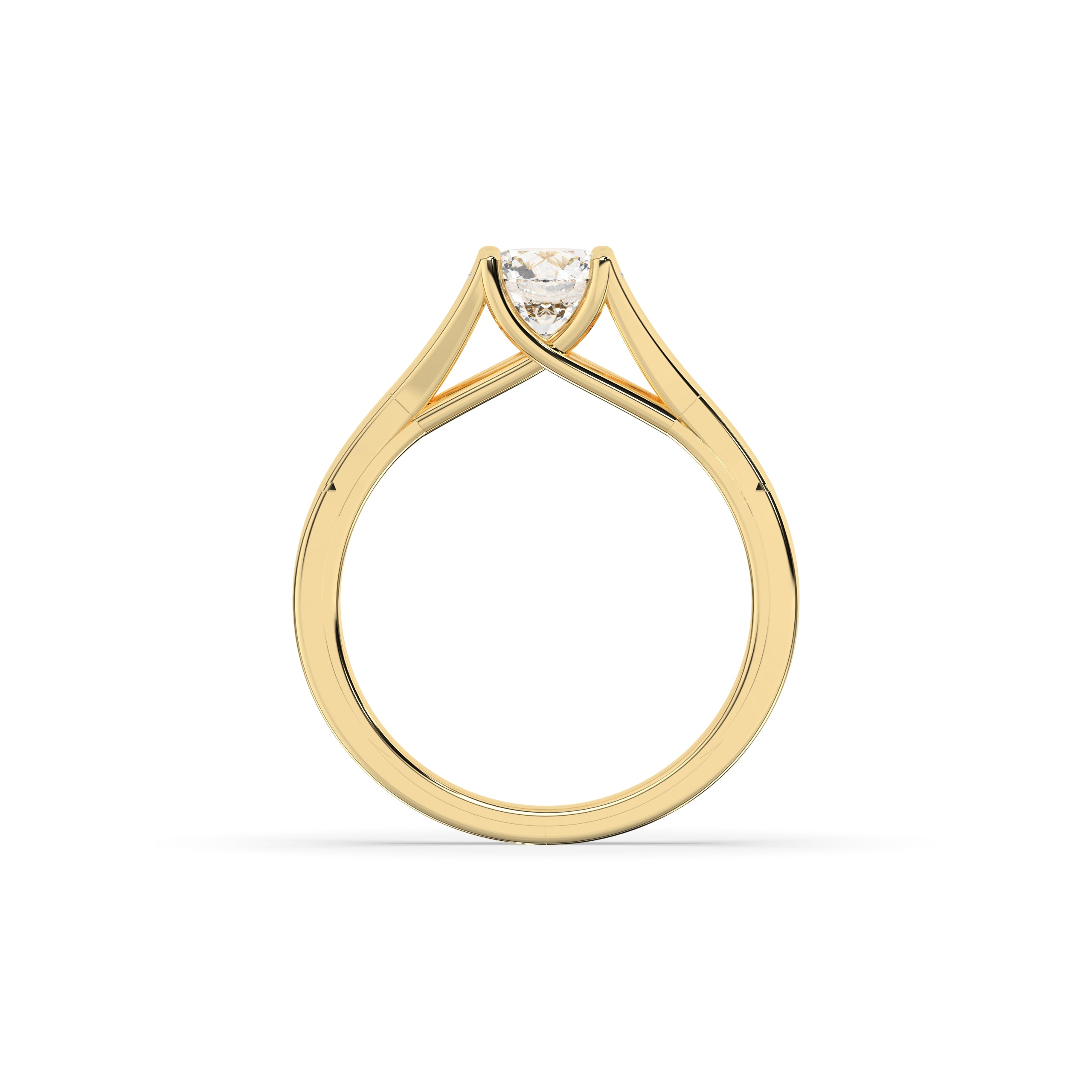Nora Round Solitaire Ring