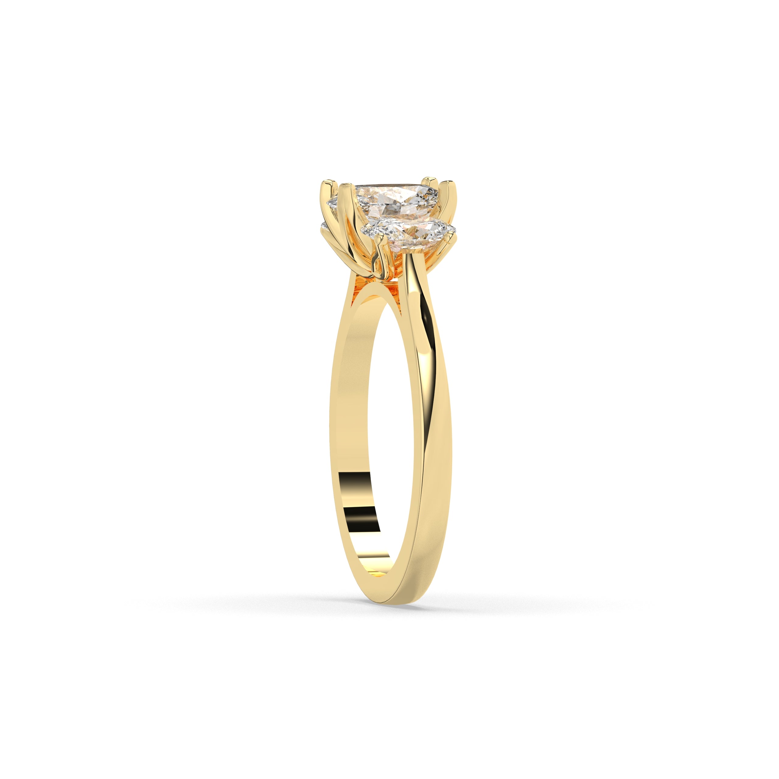 Nerida Ovaler Trio Ring