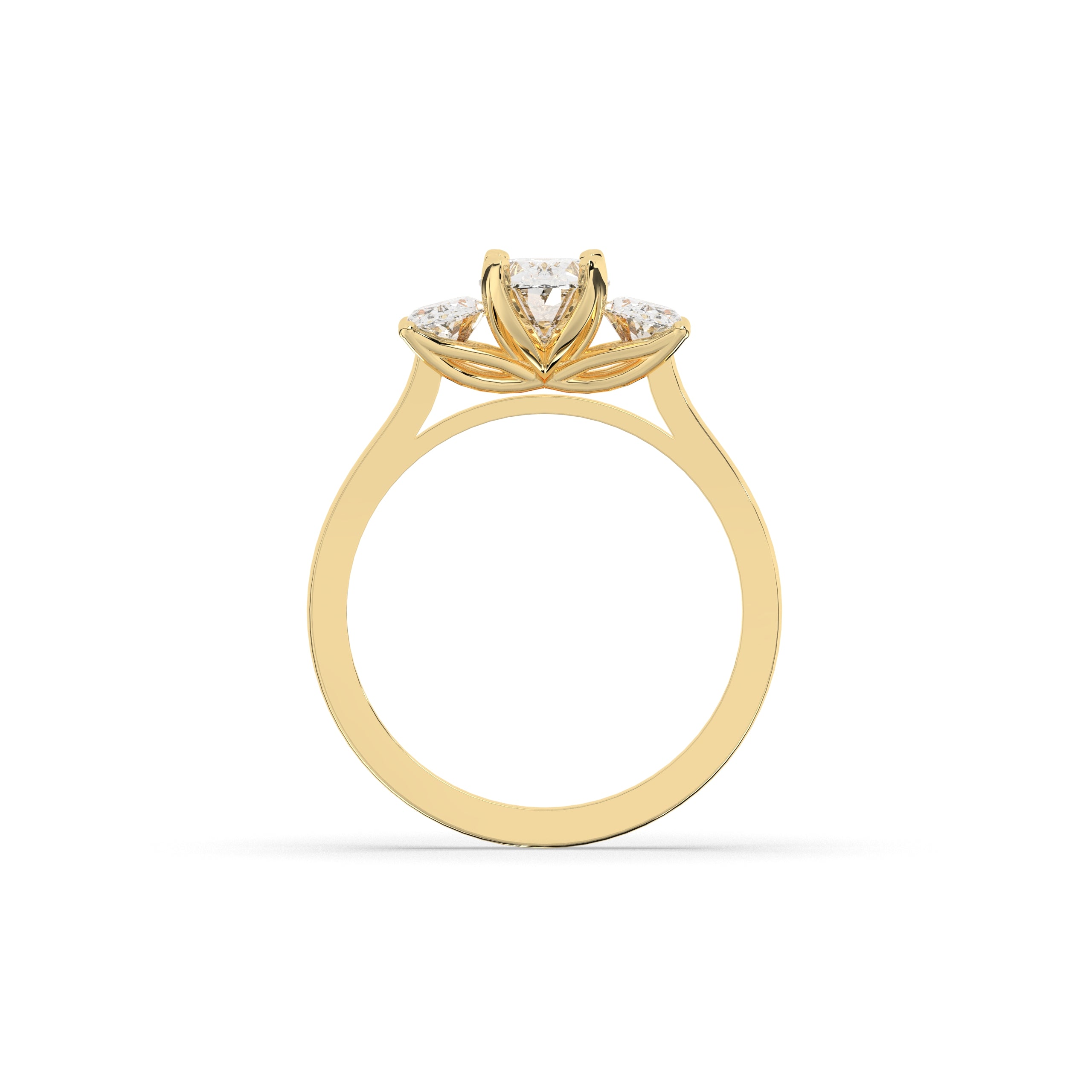 Nerida Oval Trio Ring
