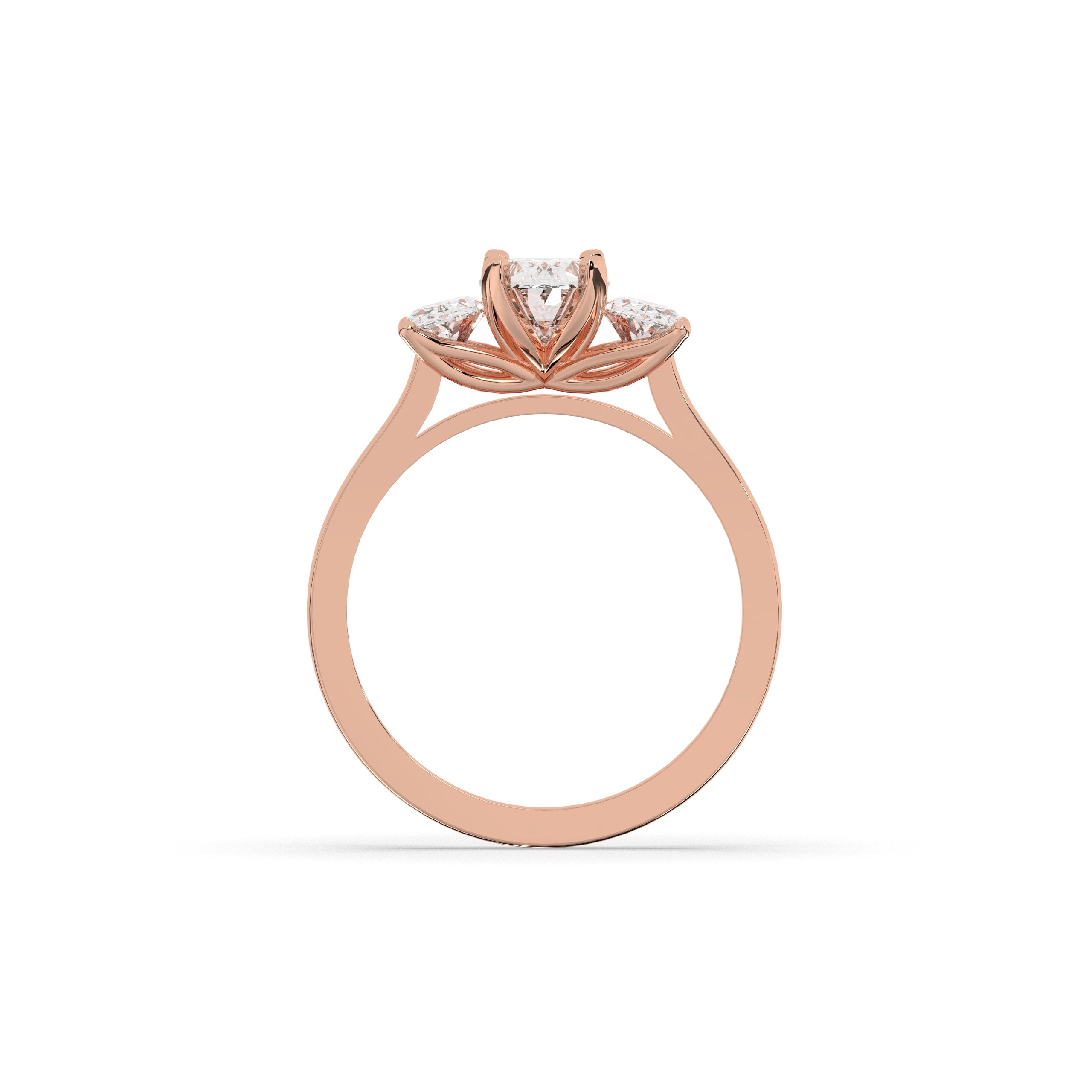 Nerida Oval Trio Ring