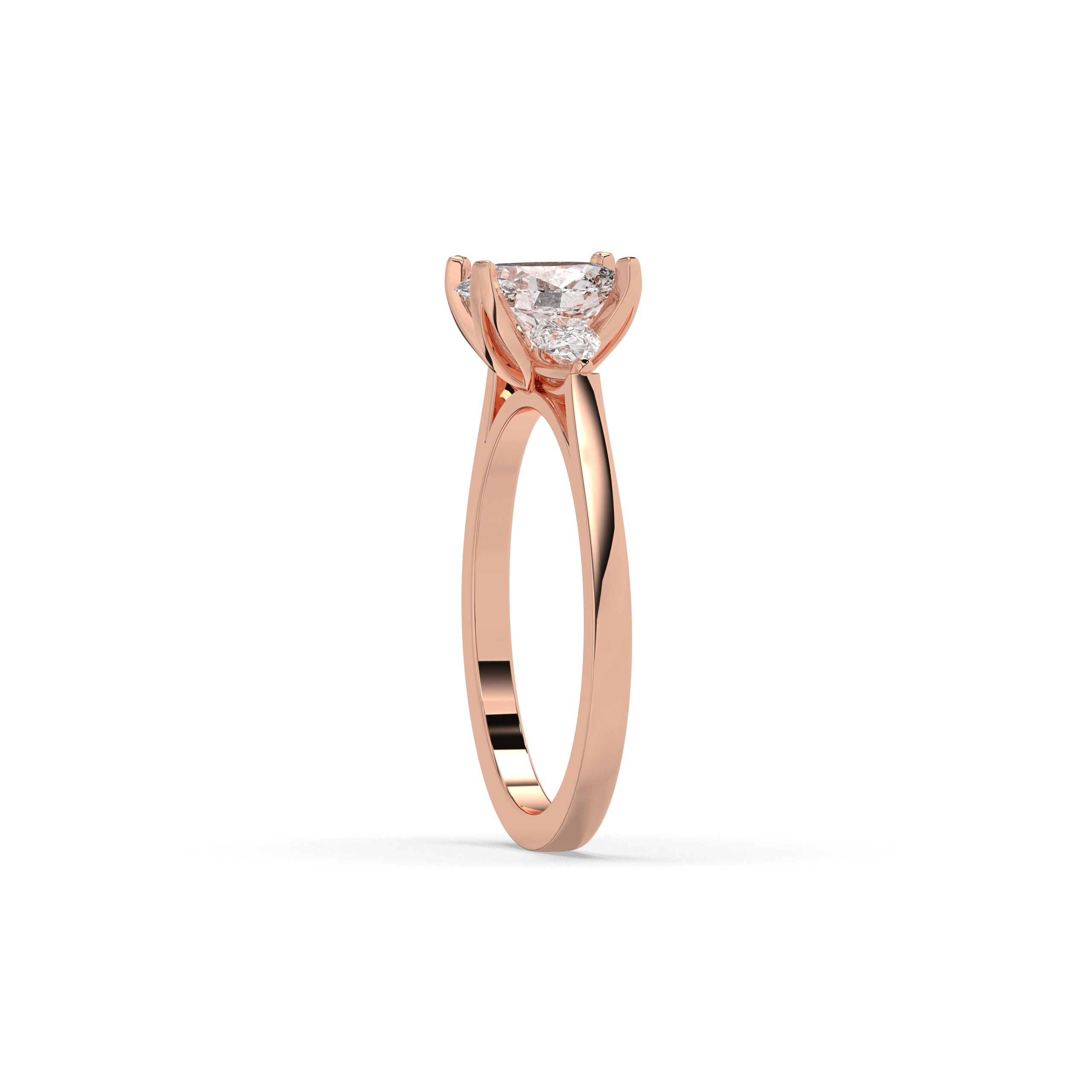 Coralie Ovaler Trio Ring