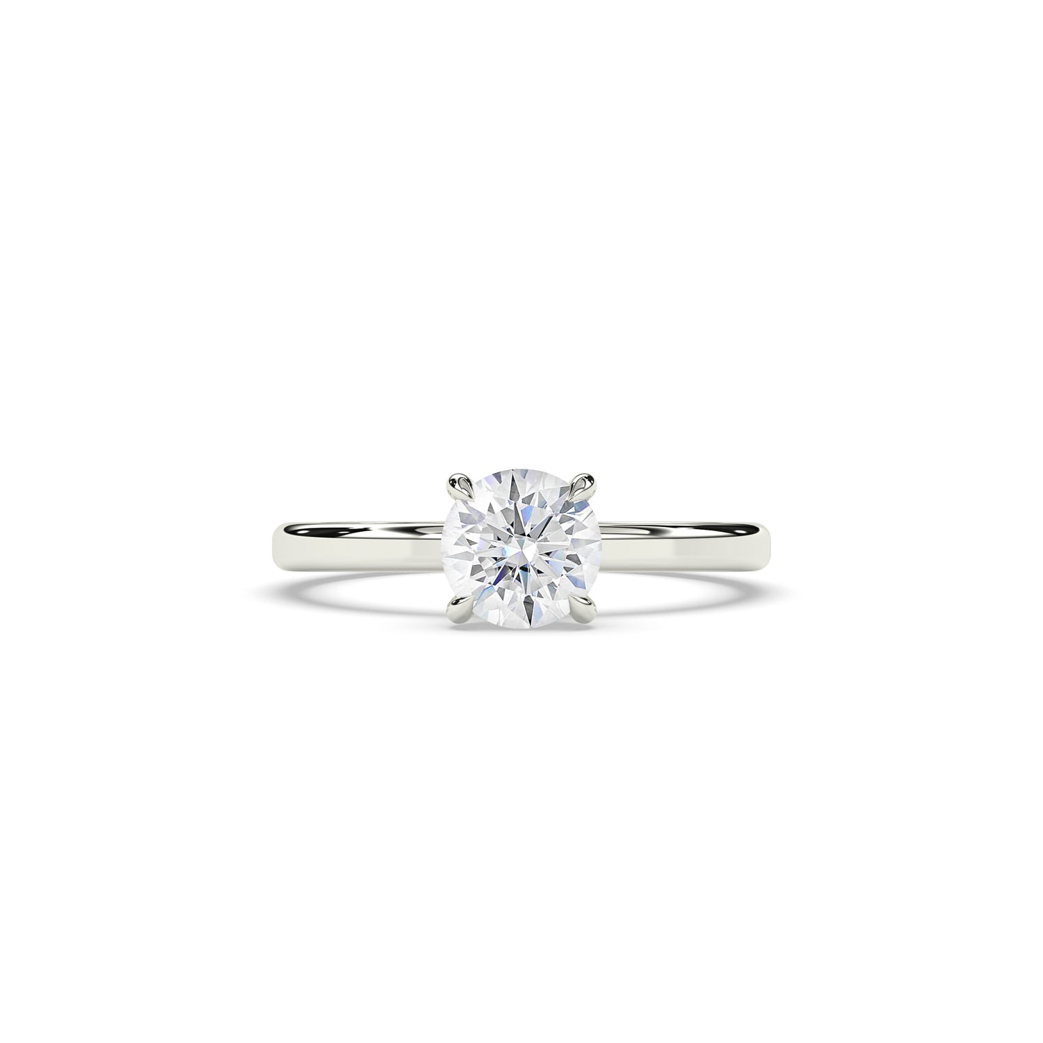 Marleen Round Solitaire Ring