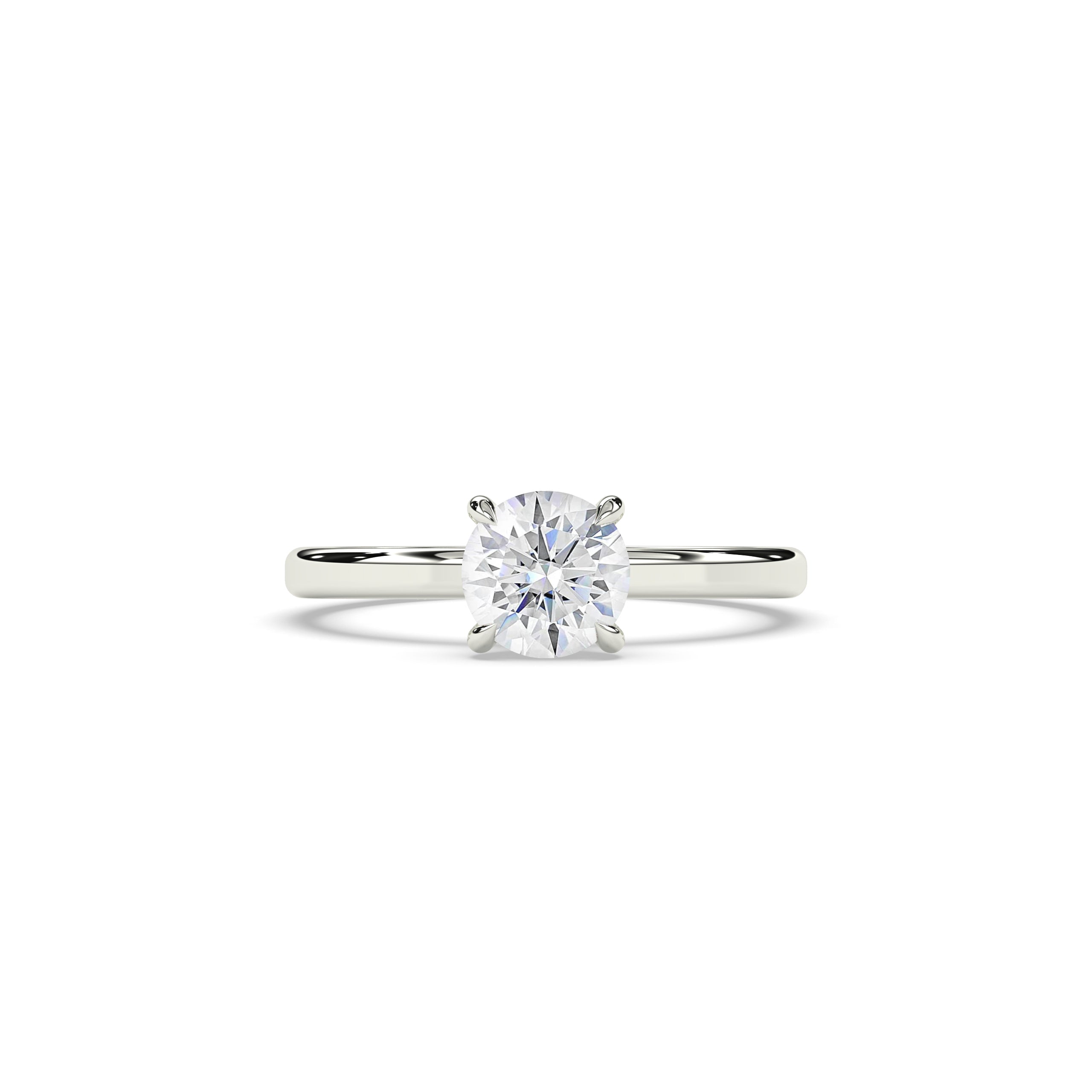 Marleen Round Solitaire Ring