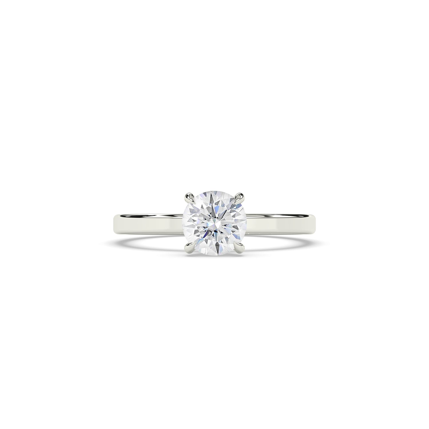 Isabell Round Solitaire Ring