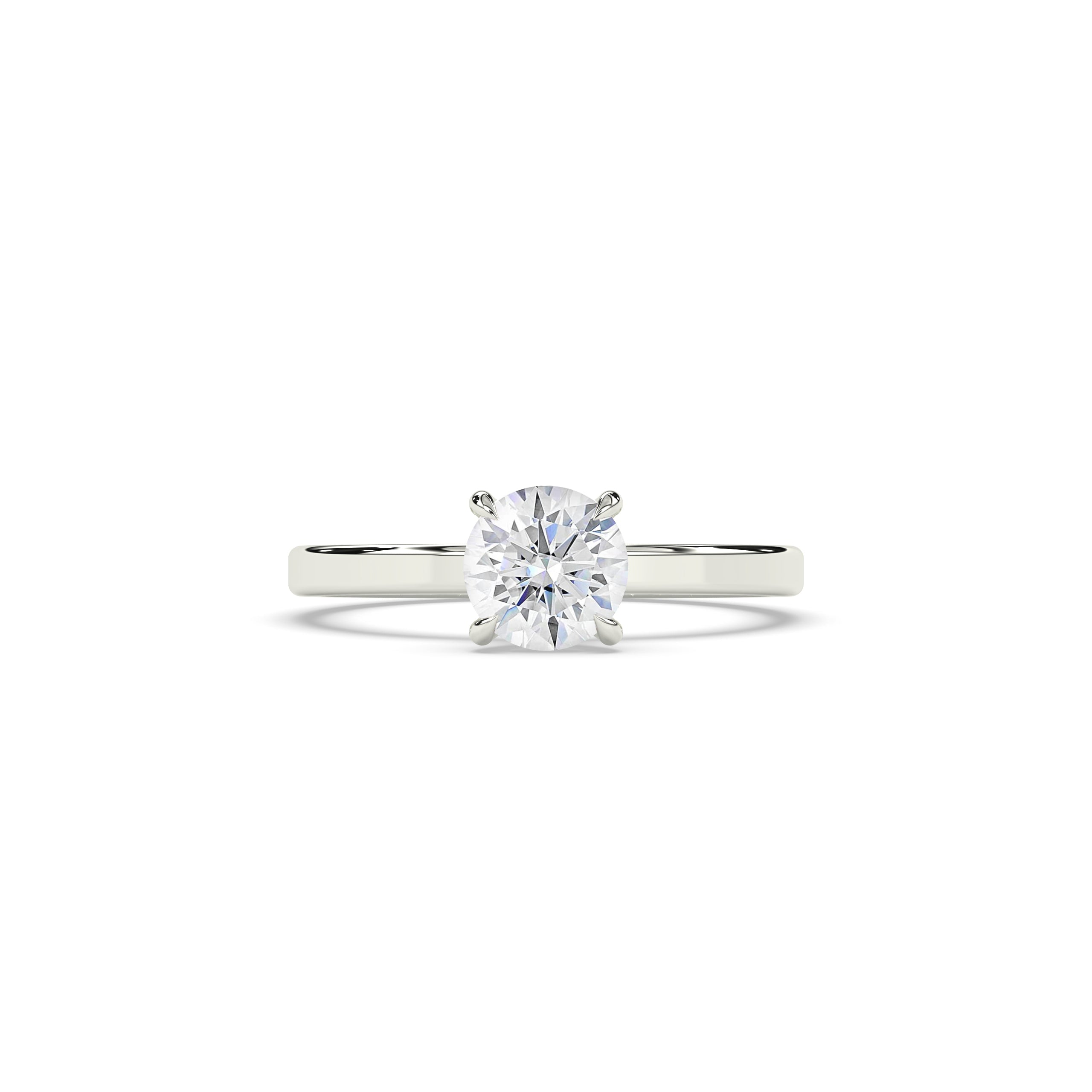 Isabell Round Solitaire Ring