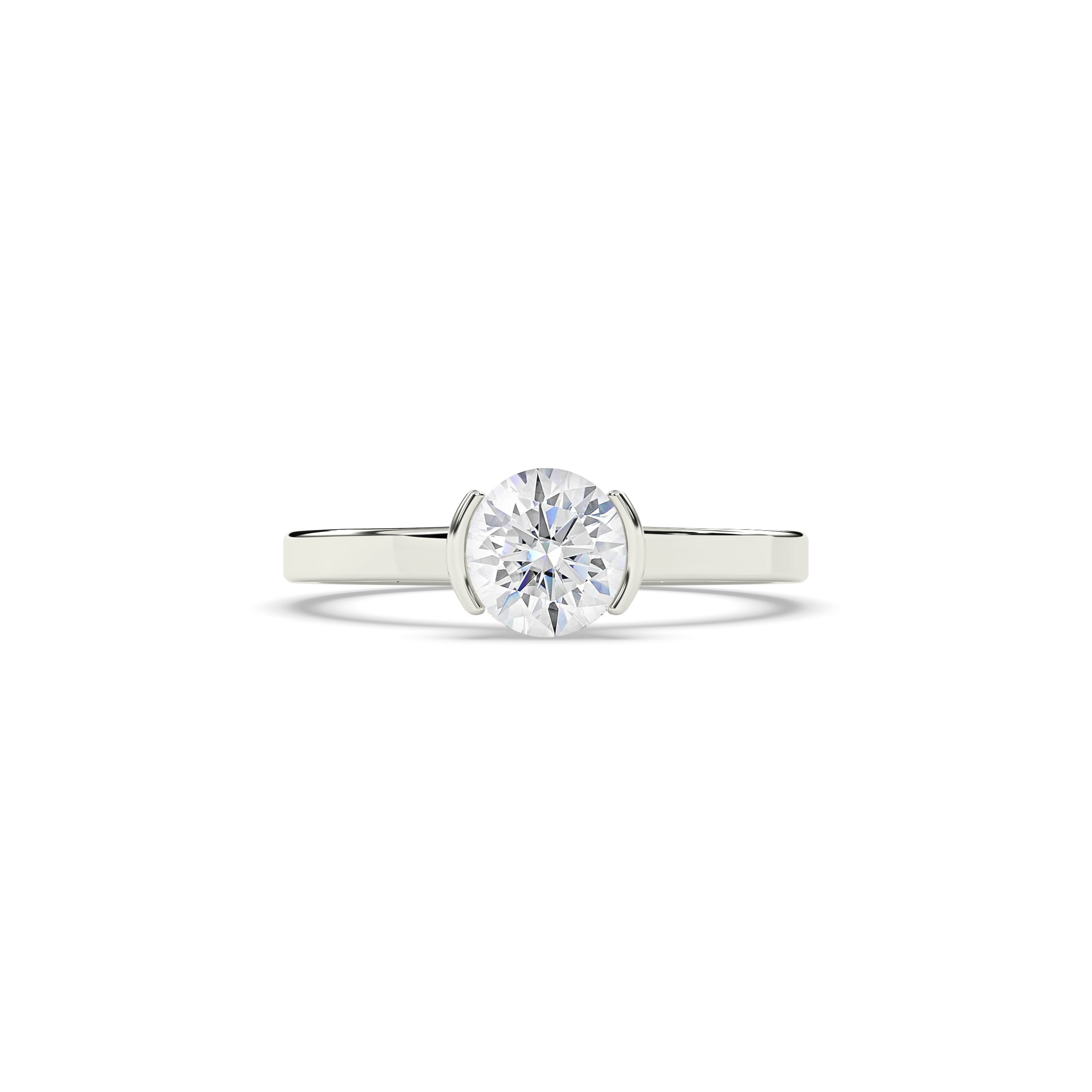 Liana Round Solitaire Ring