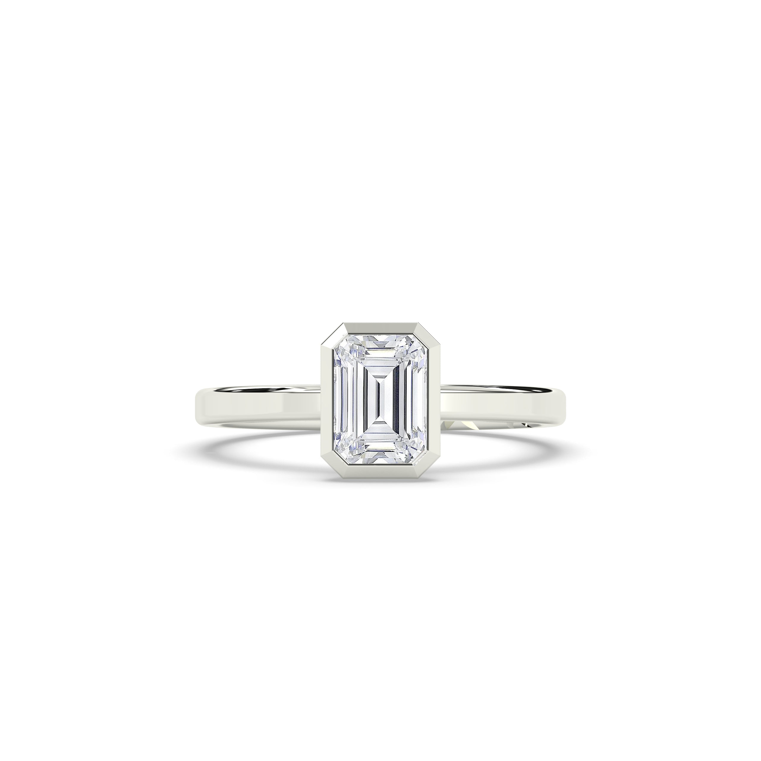 Helena Emerald Solitaire Ring