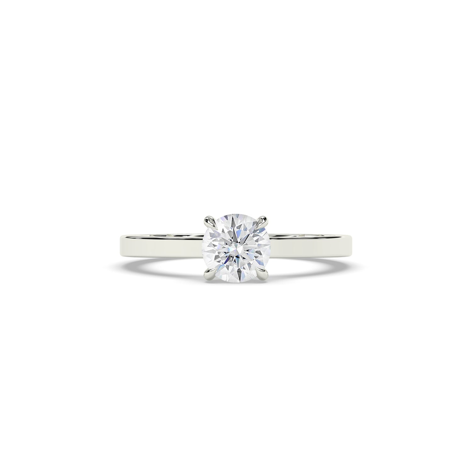 Selina Round Solitaire Ring