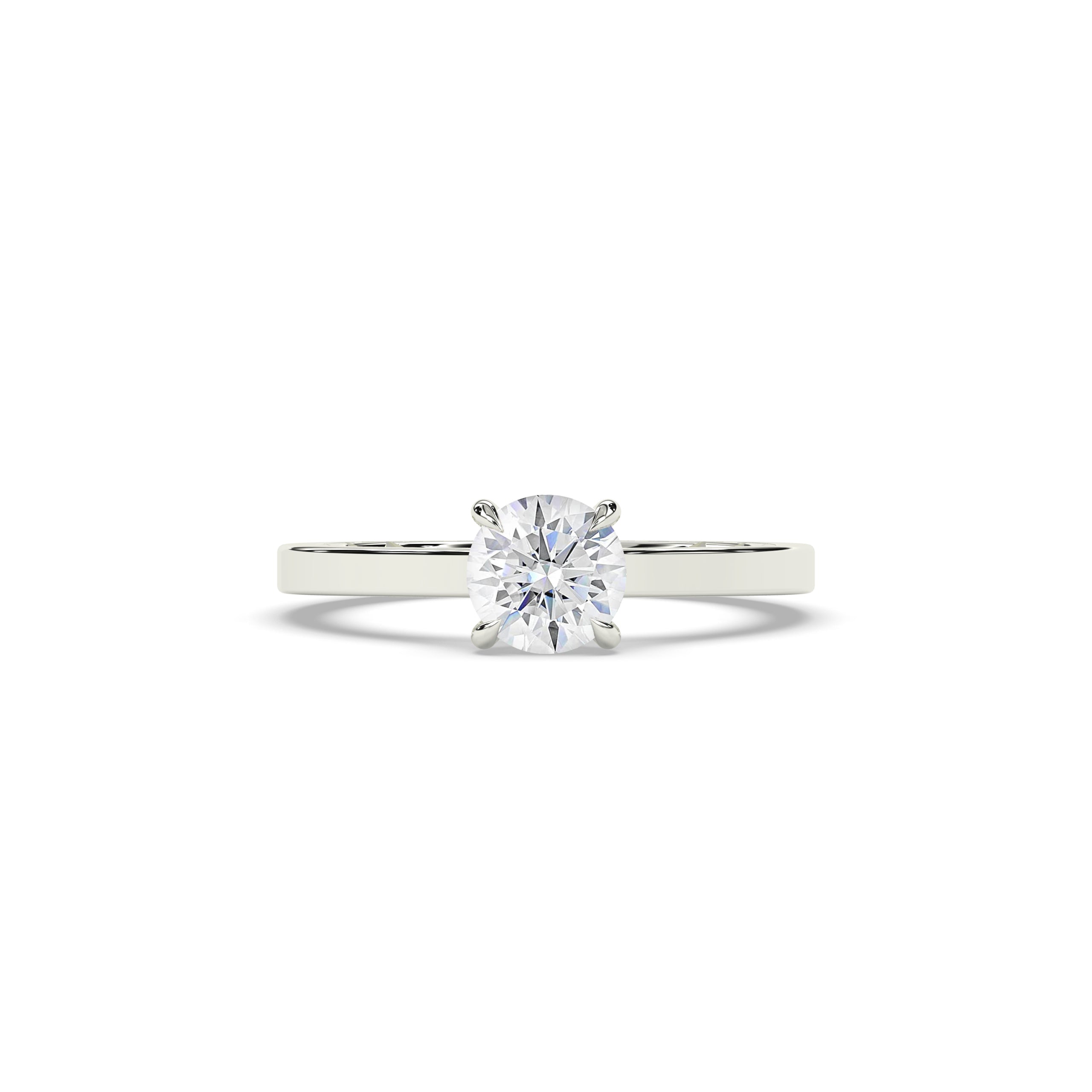 Selina Round Solitaire Ring