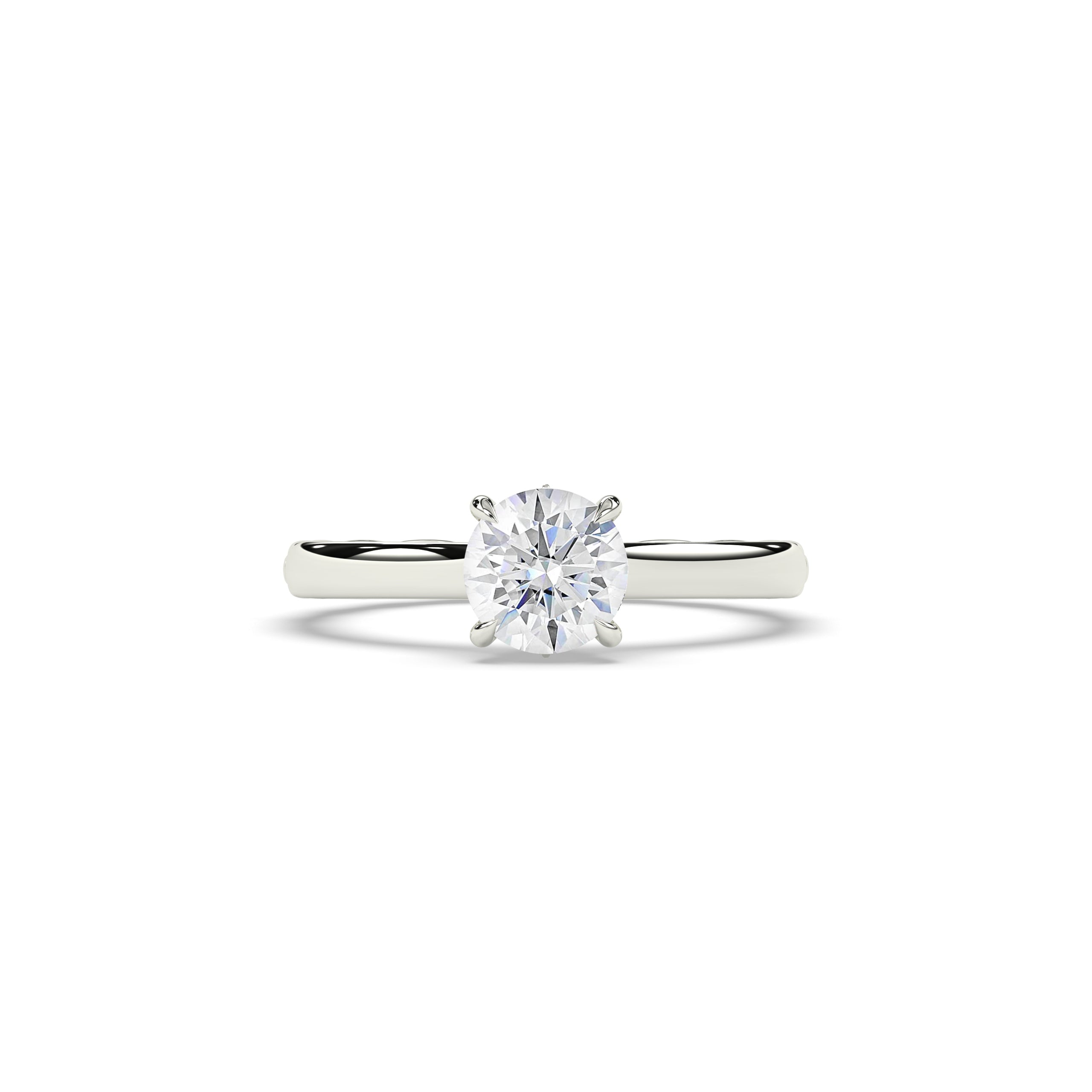 Amalia Round Solitaire Ring