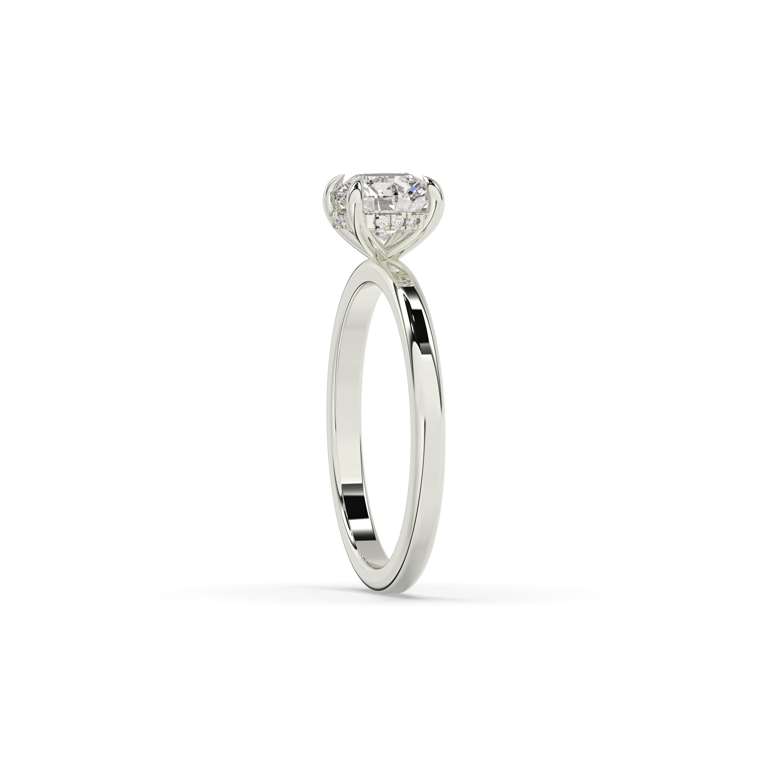 Marleen Round Solitaire Ring