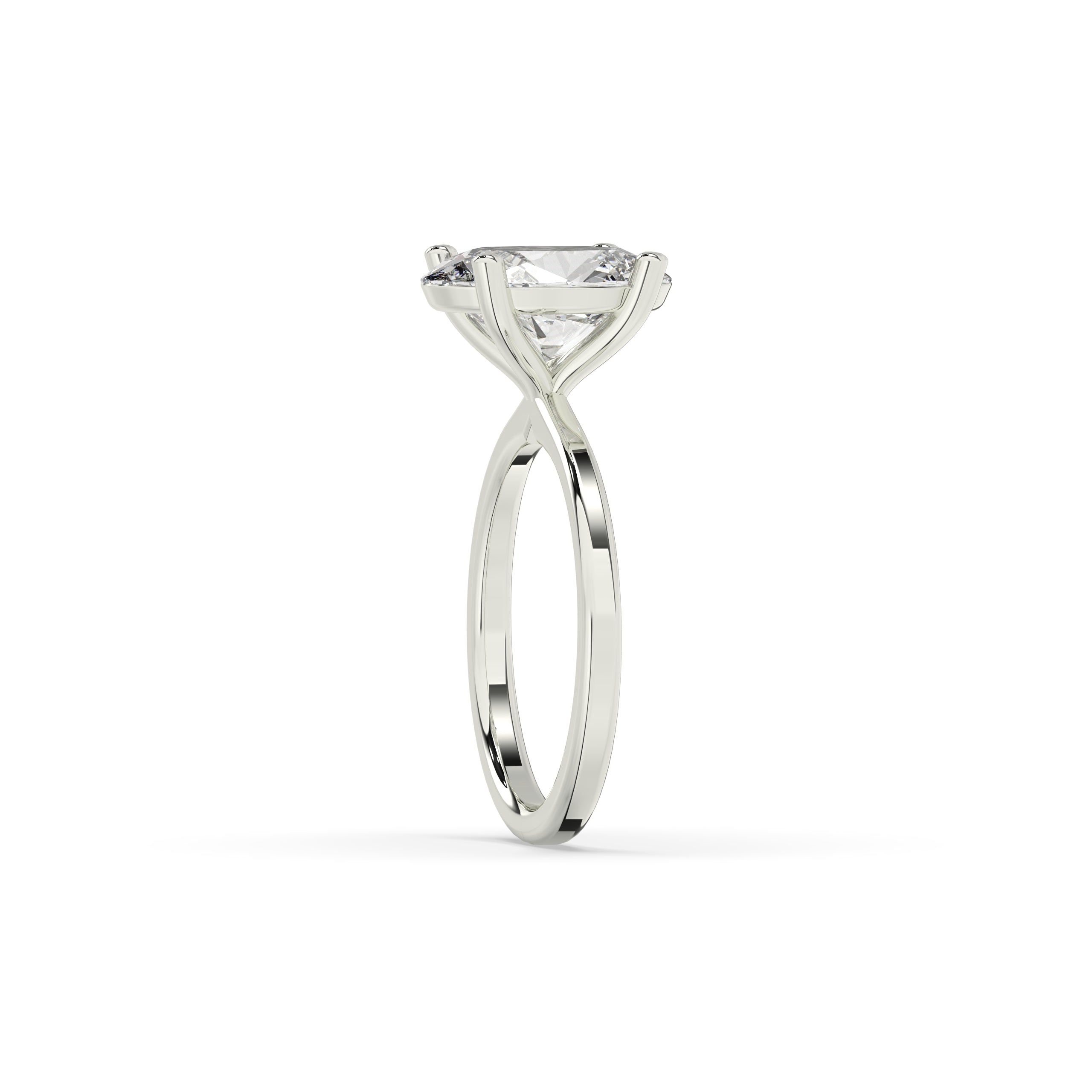 Juna Oval Solitaire Ring