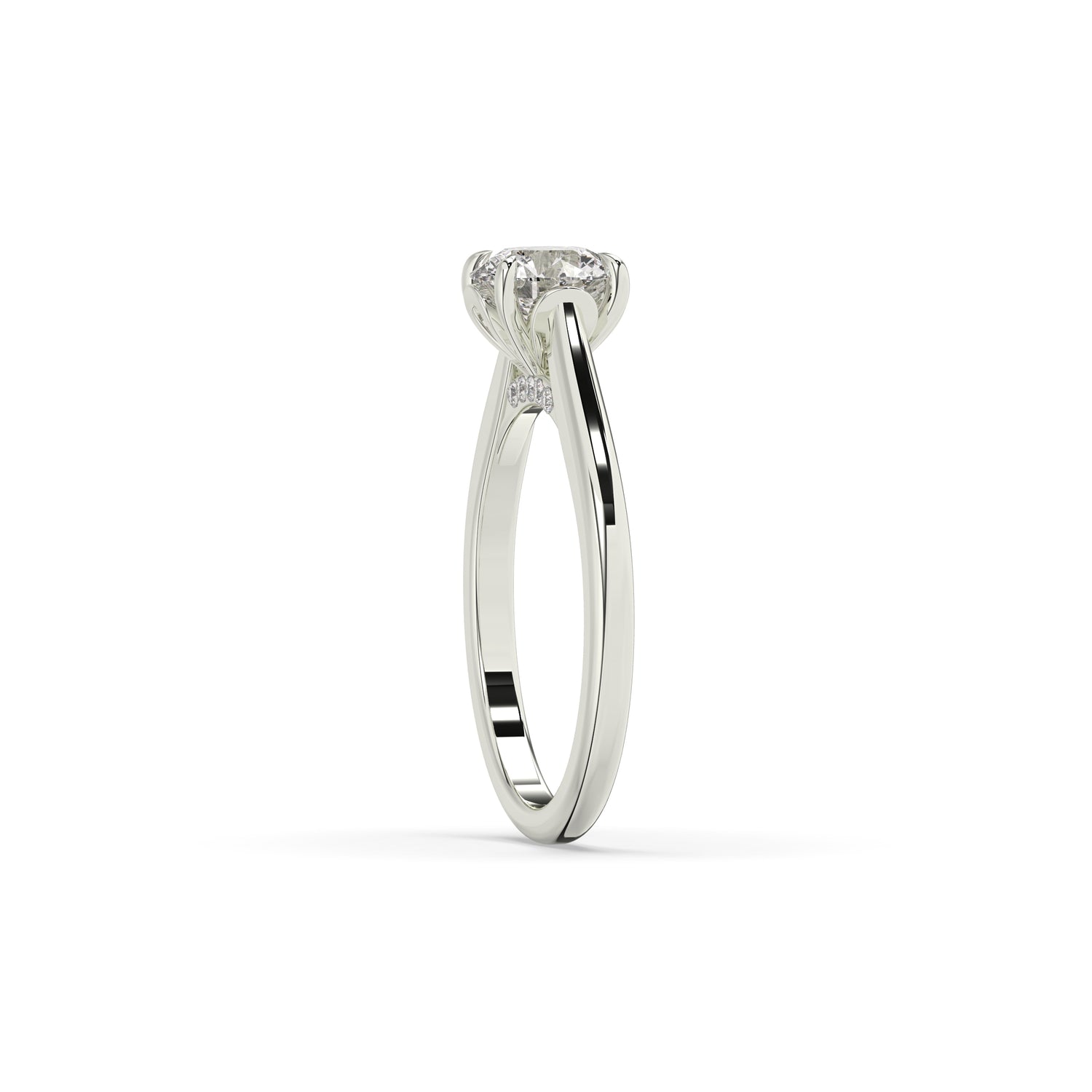 Aurelia Round Solitaire Ring