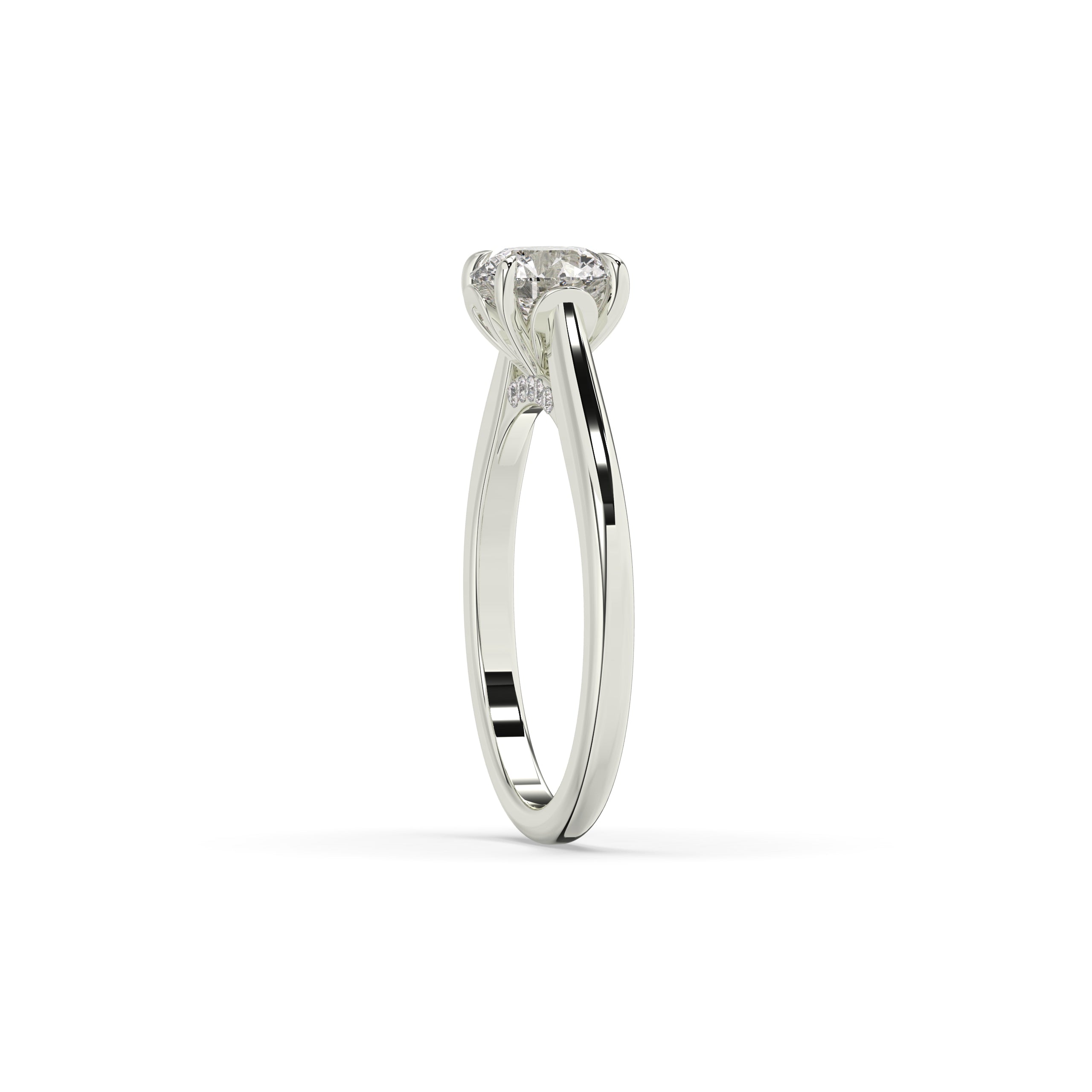 Aurelia Round Solitaire Ring