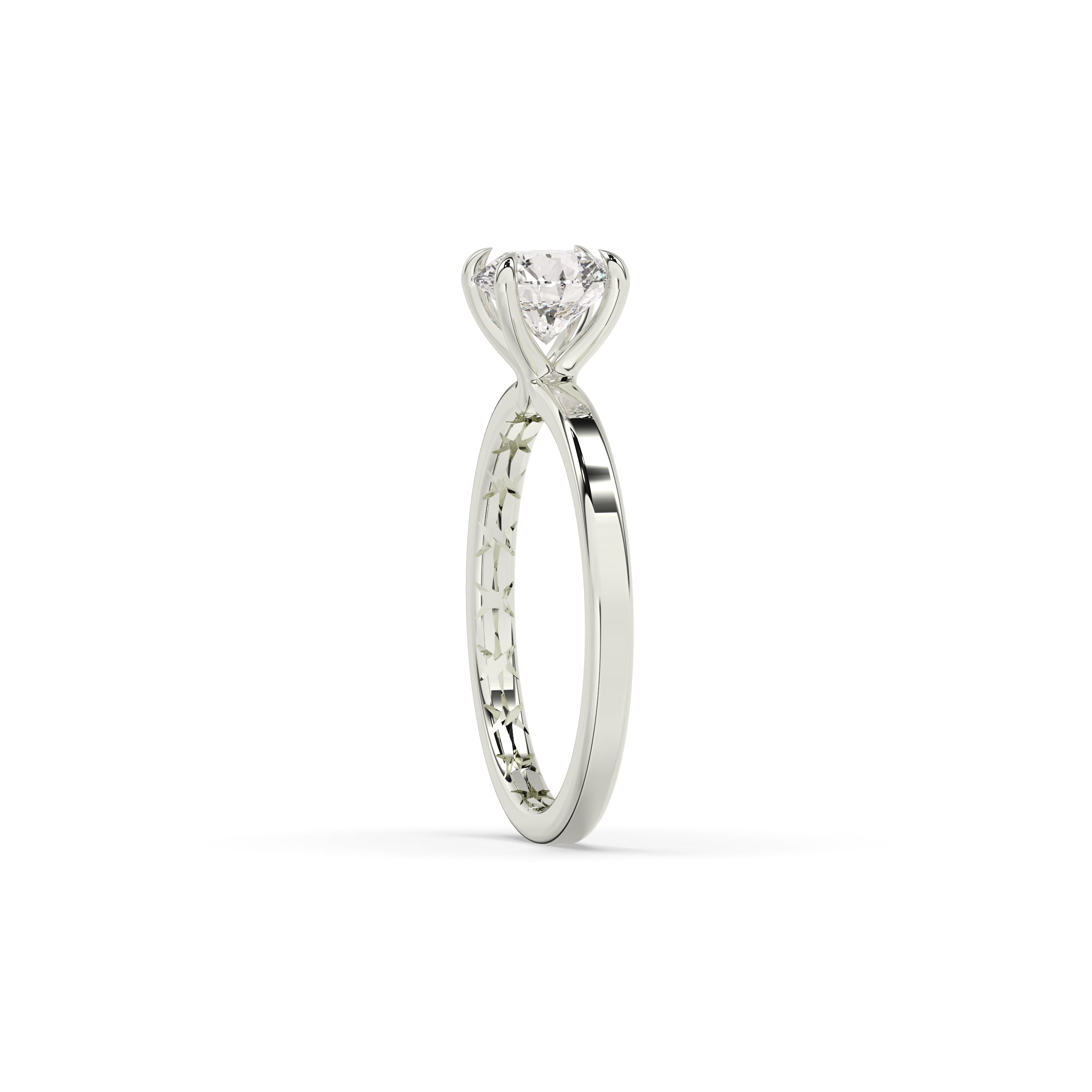 Isabell Round Solitaire Ring