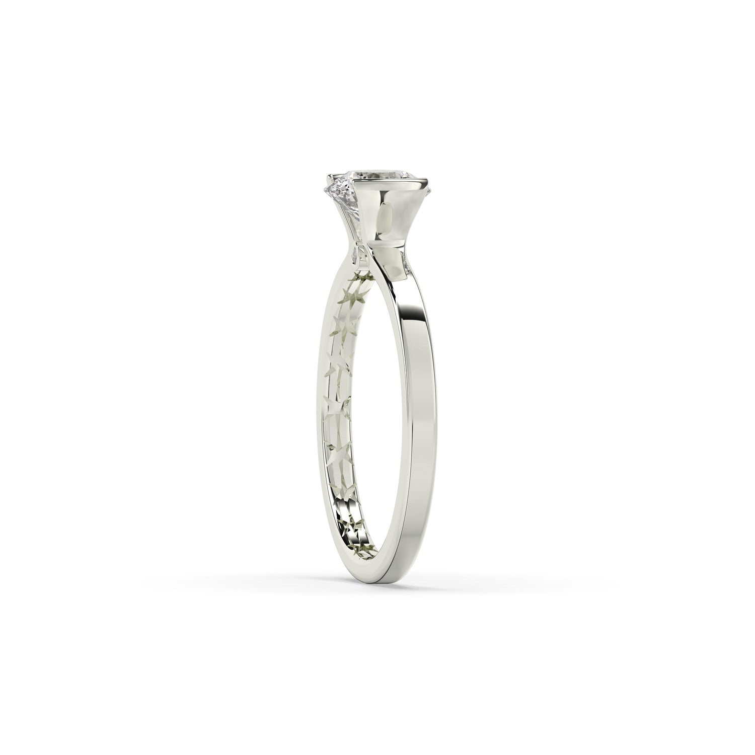 Liana Round Solitaire Ring