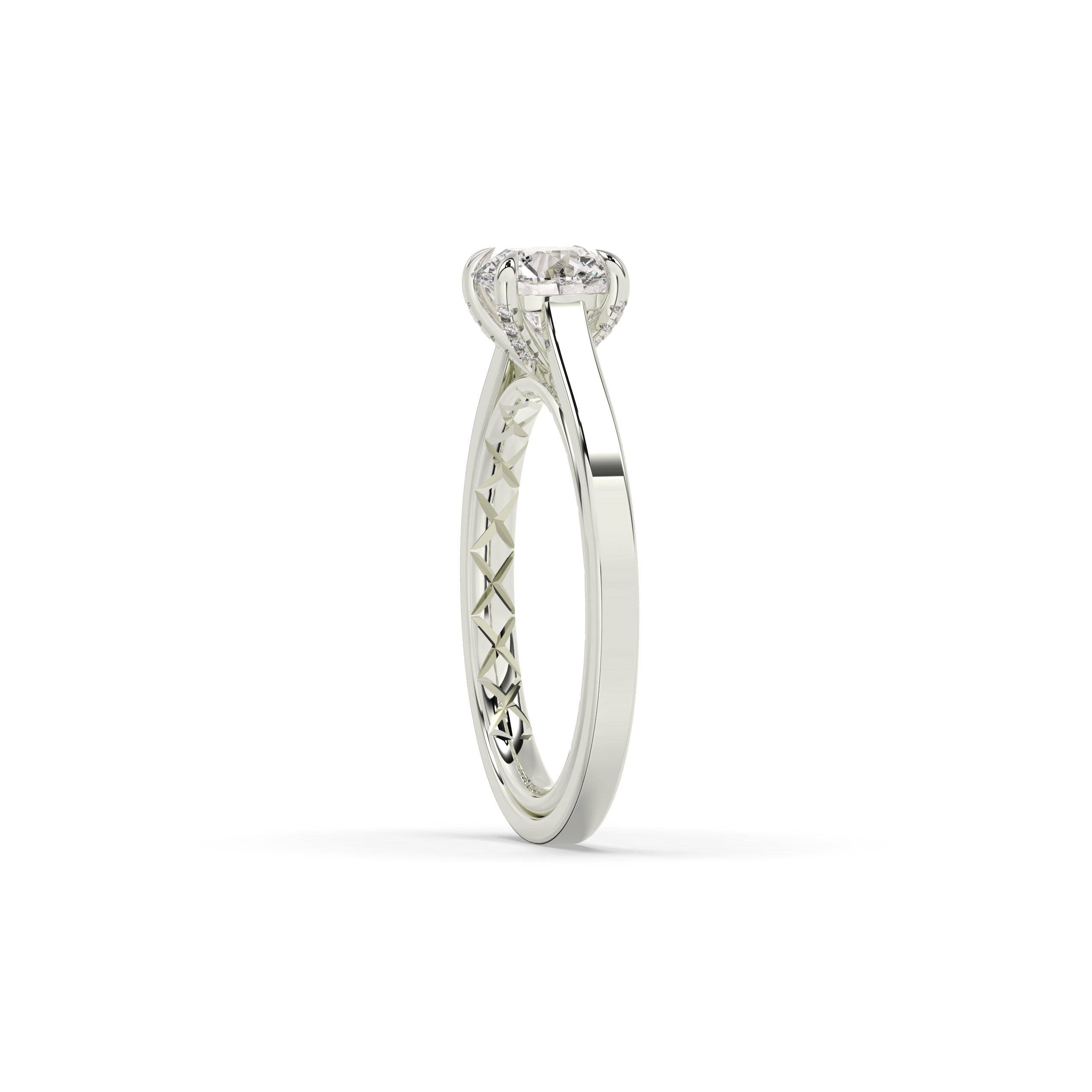 Selina Round Solitaire Ring