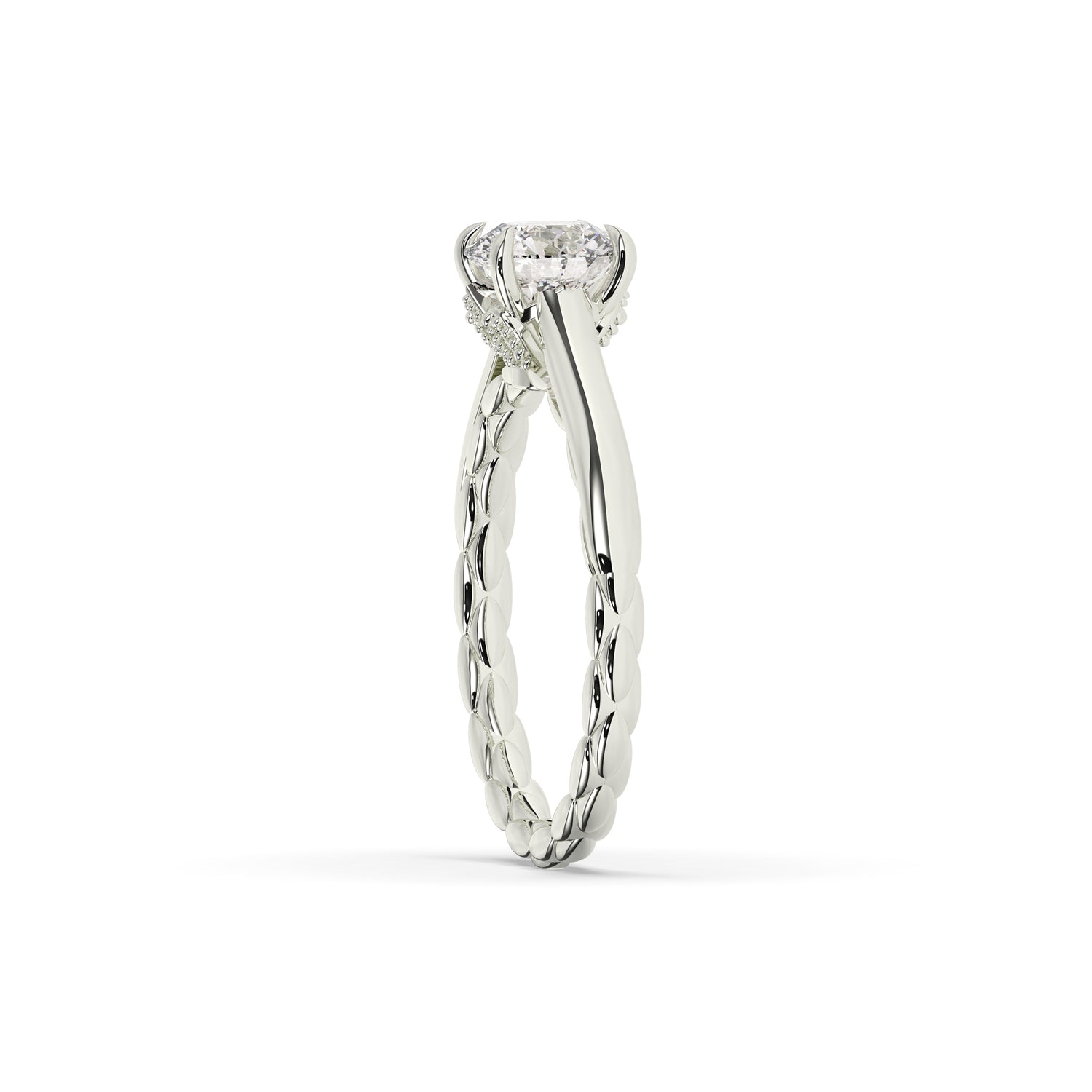 Amalia Round Solitaire Ring