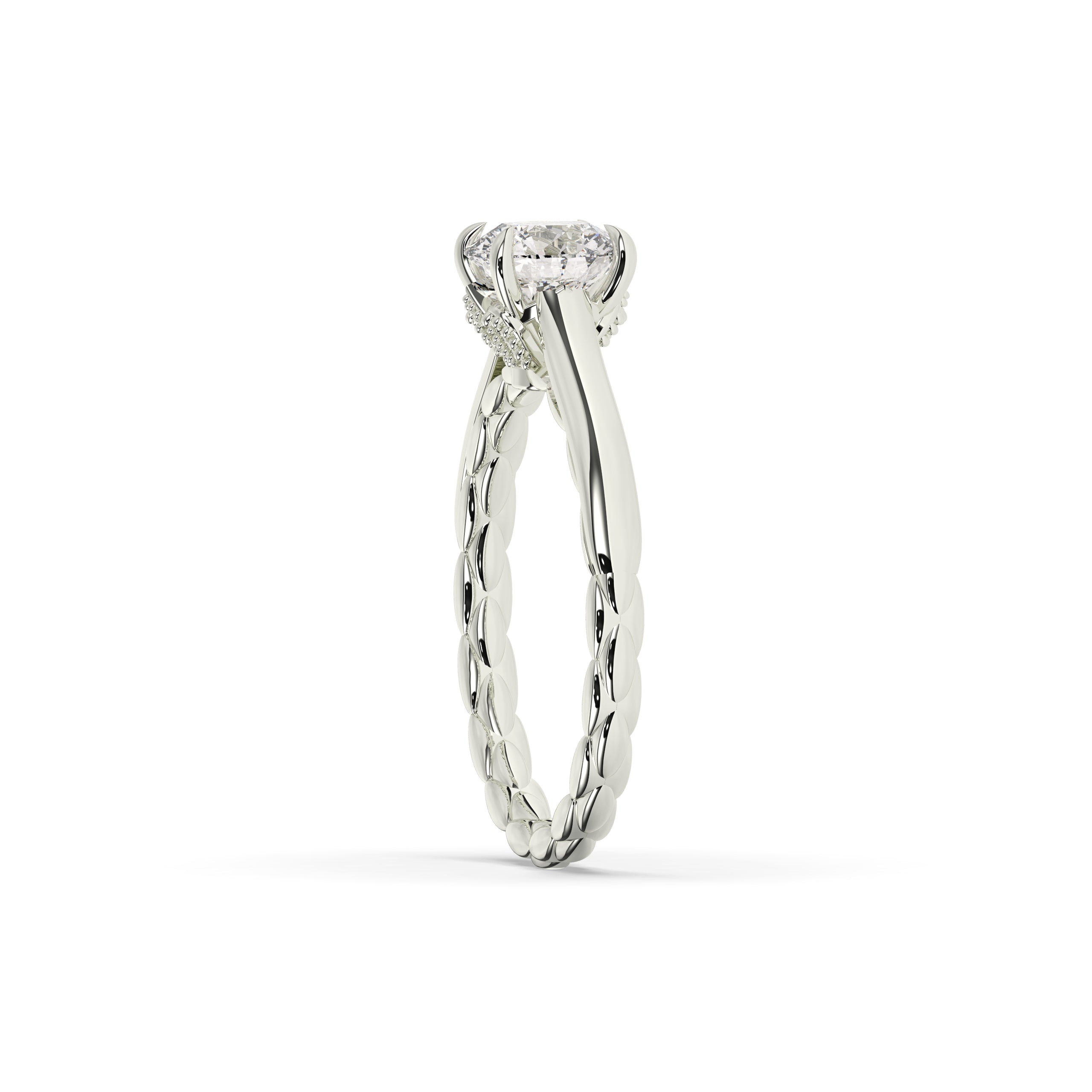 Amalia Round Solitaire Ring
