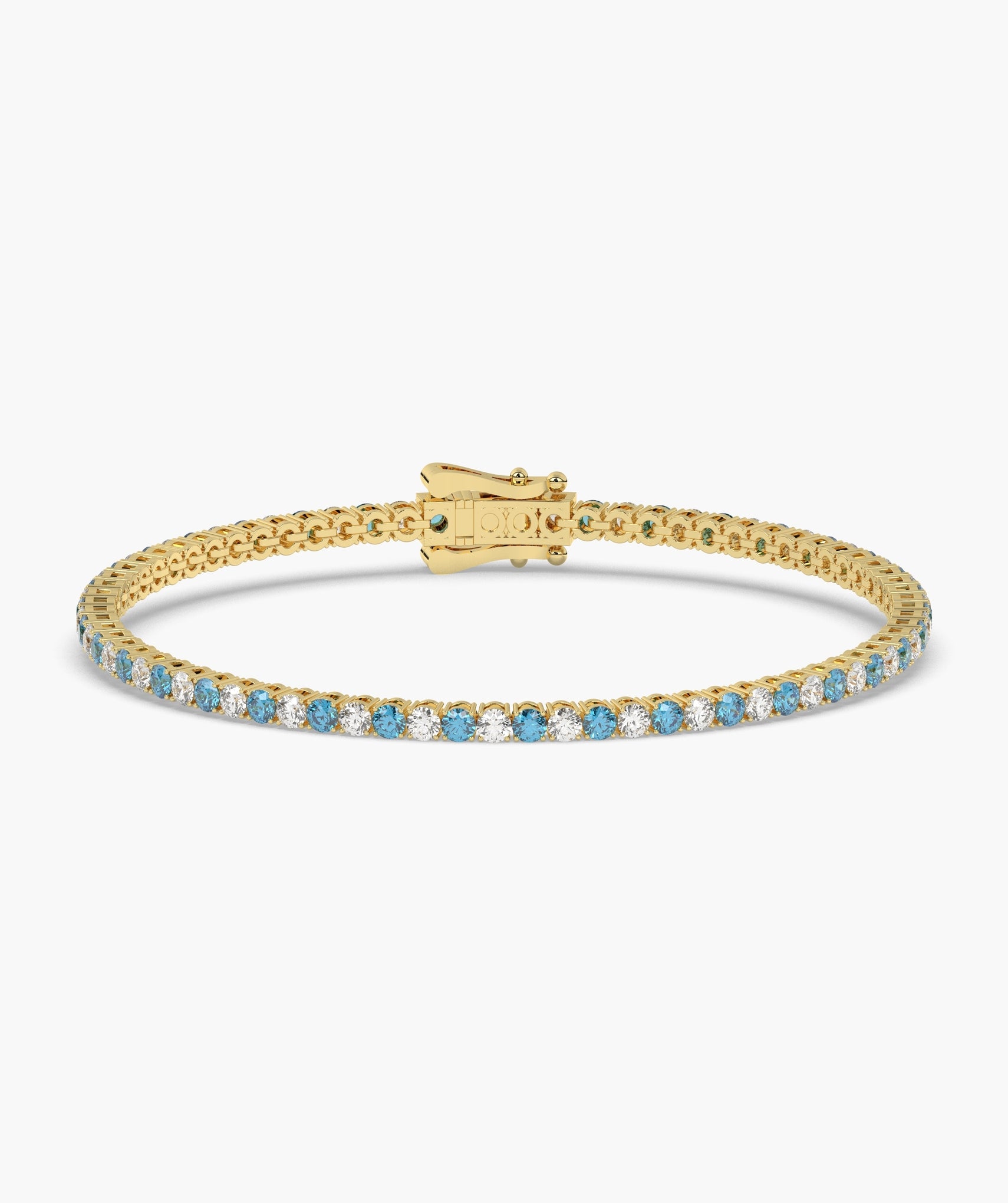 Isola Round Duo Colour Tennis Bracelet
