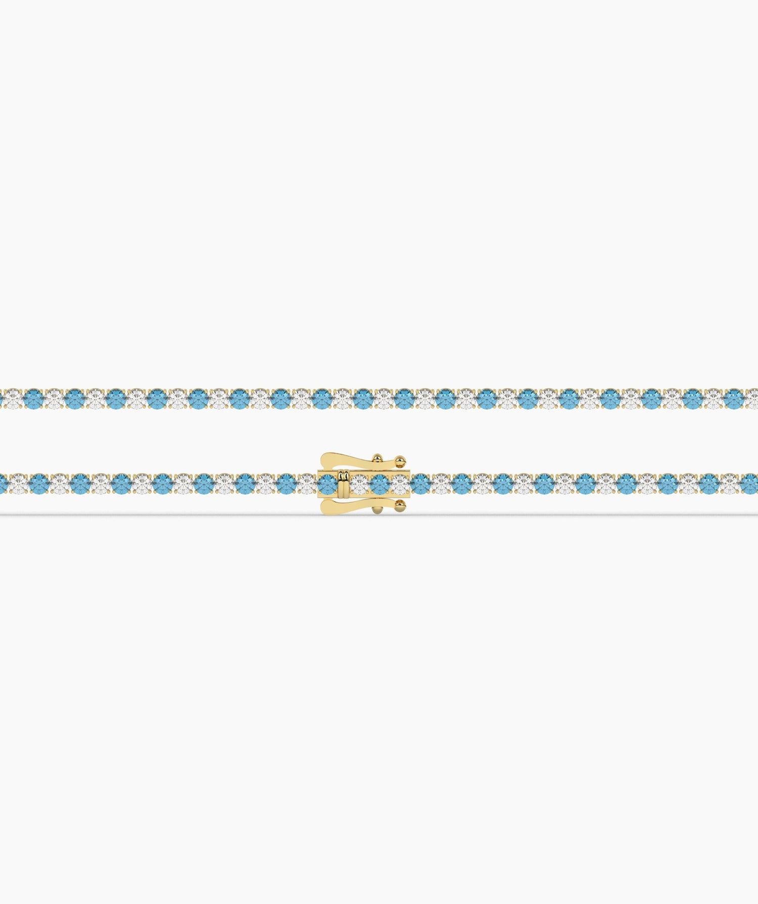 Isola Round Duo Colour Tennis Bracelet