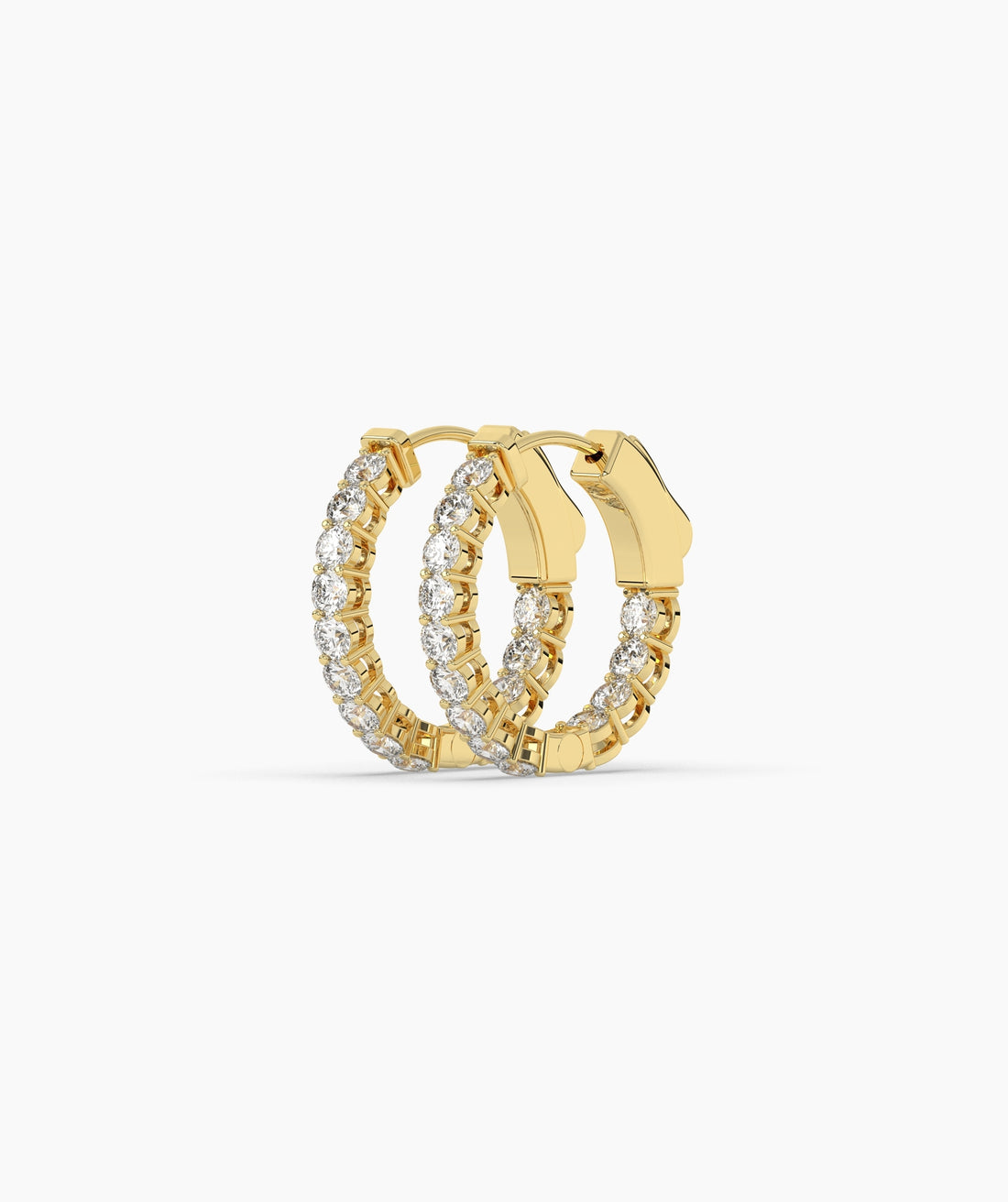 Tatja Round Hoop Earring