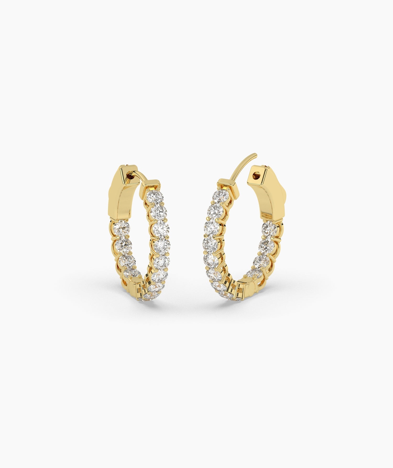 Tatja Round Hoop Earring