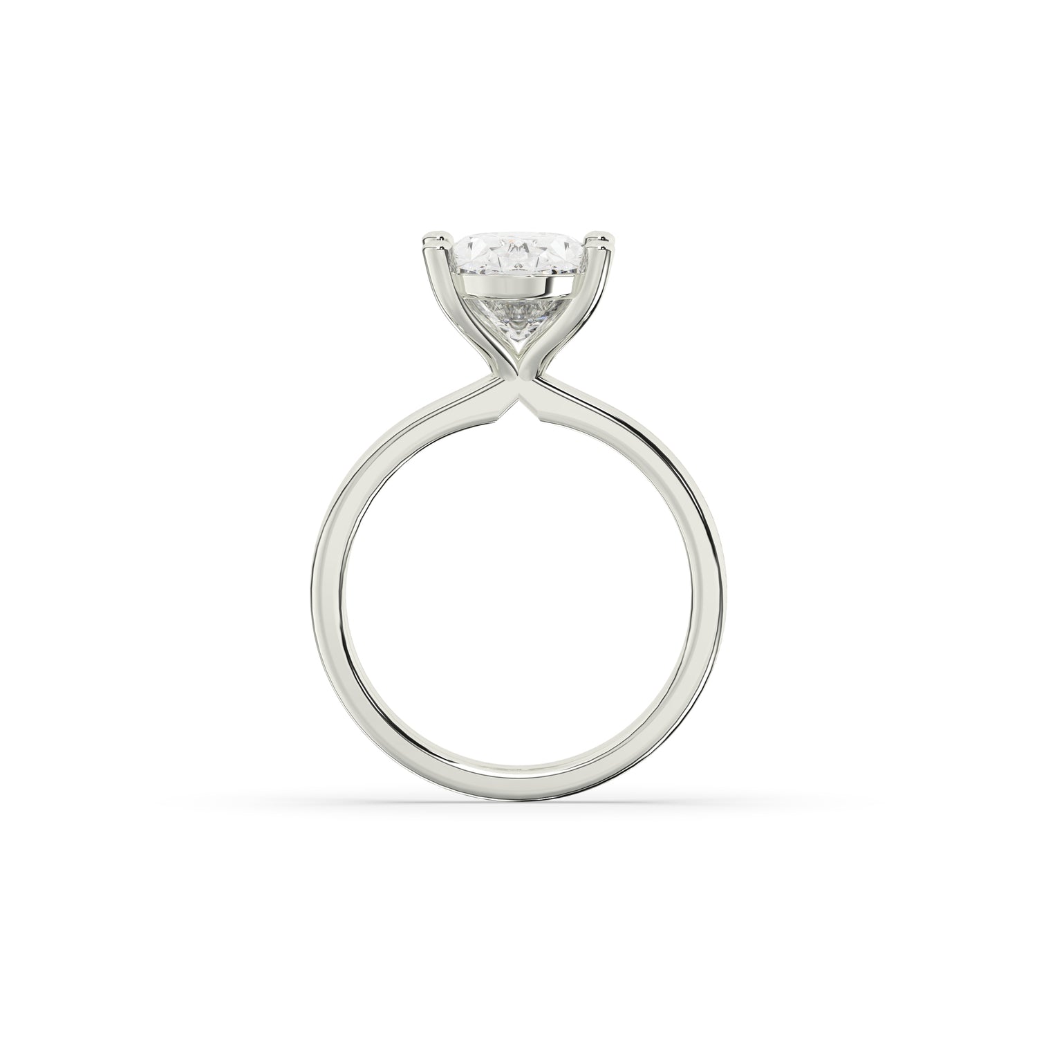 Juna Oval Solitaire Ring