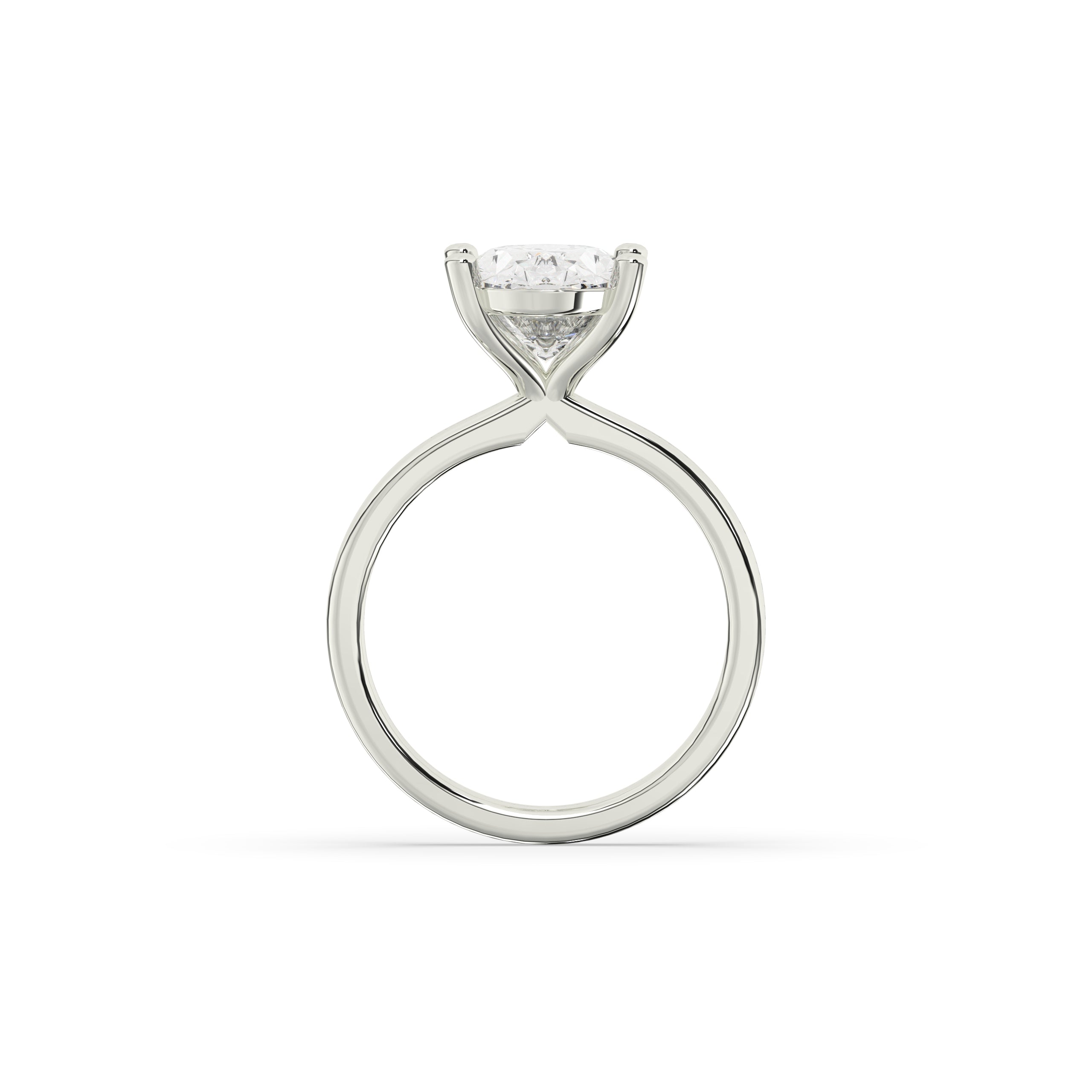 Juna Oval Solitaire Ring