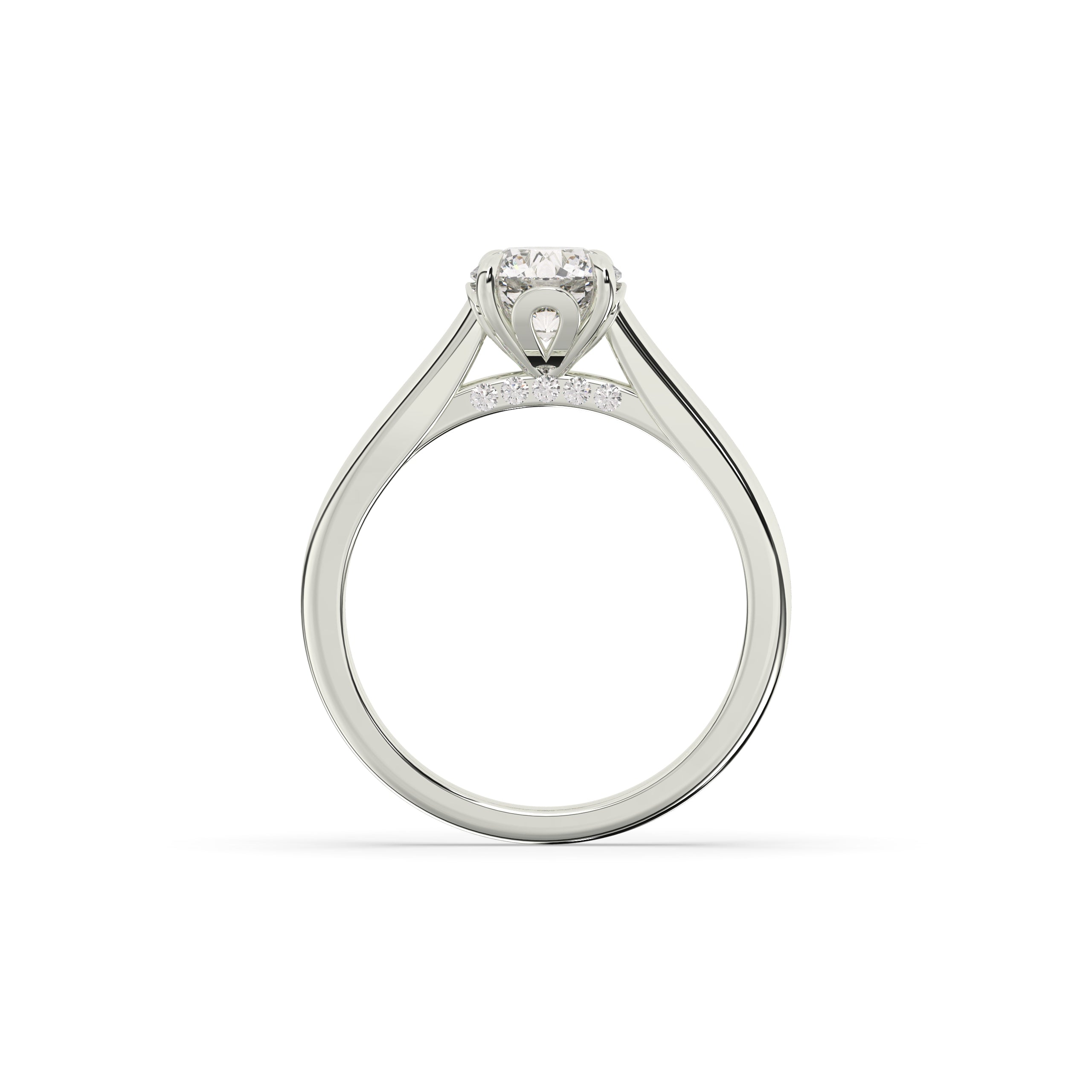 Aurelia Round Solitaire Ring