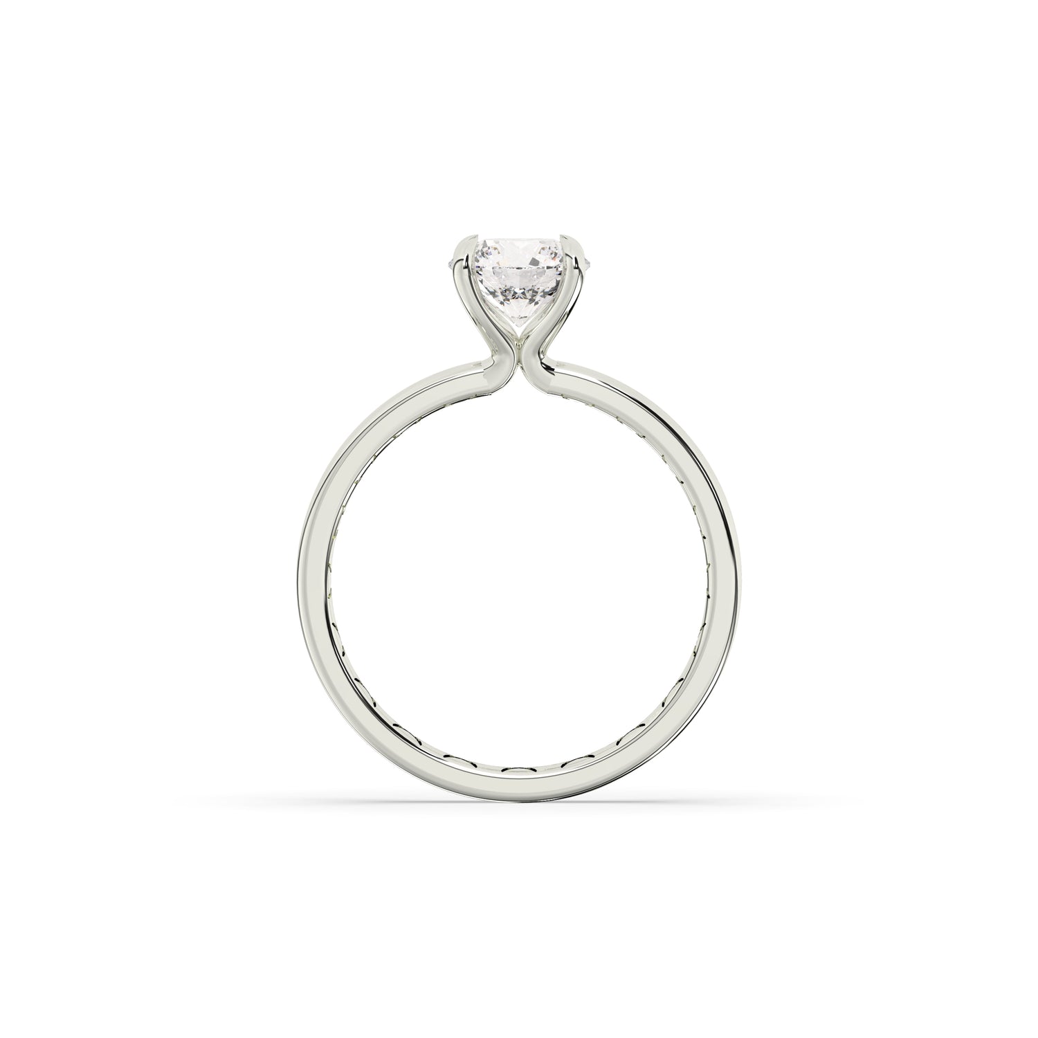 Isabell Round Solitaire Ring