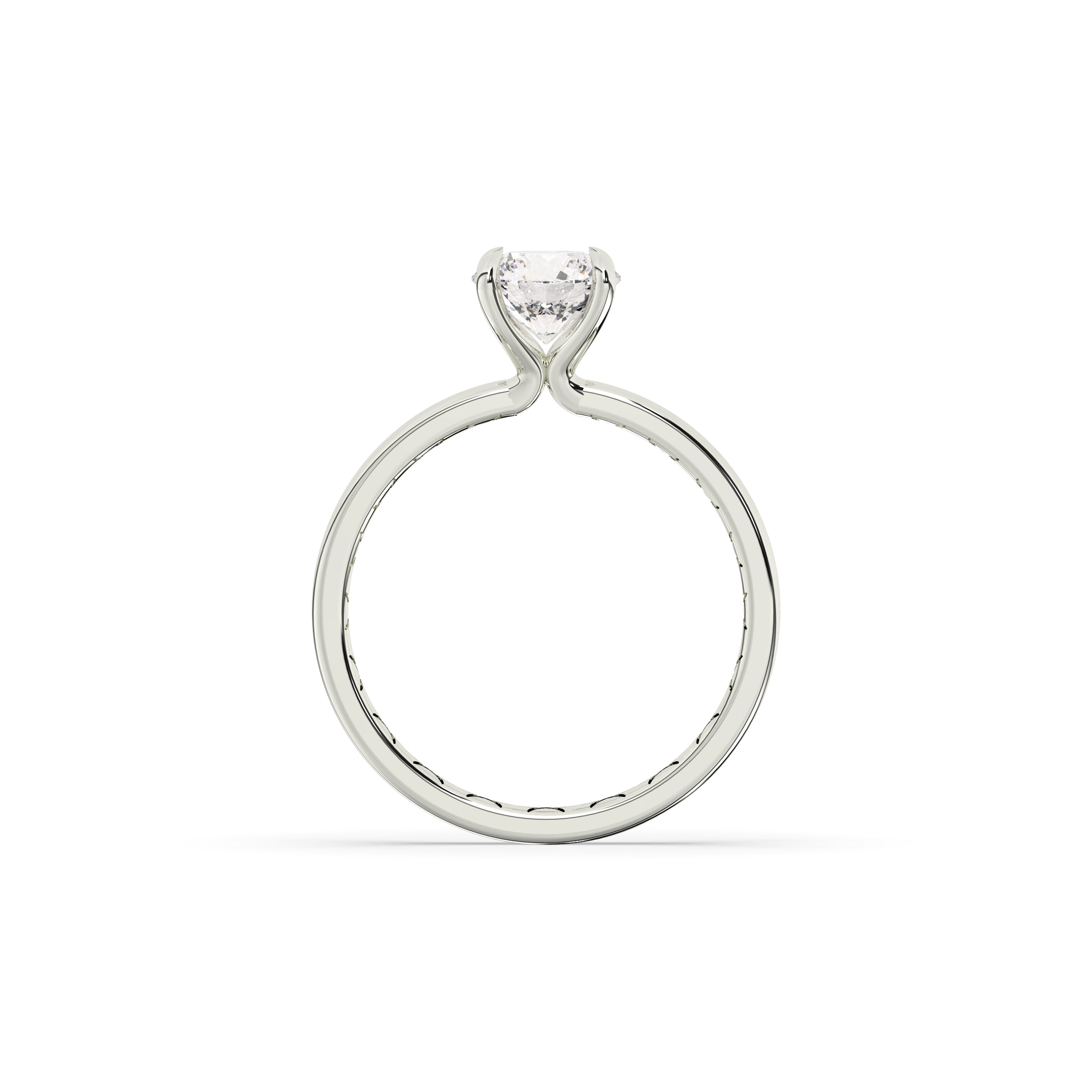 Isabell Round Solitaire Ring
