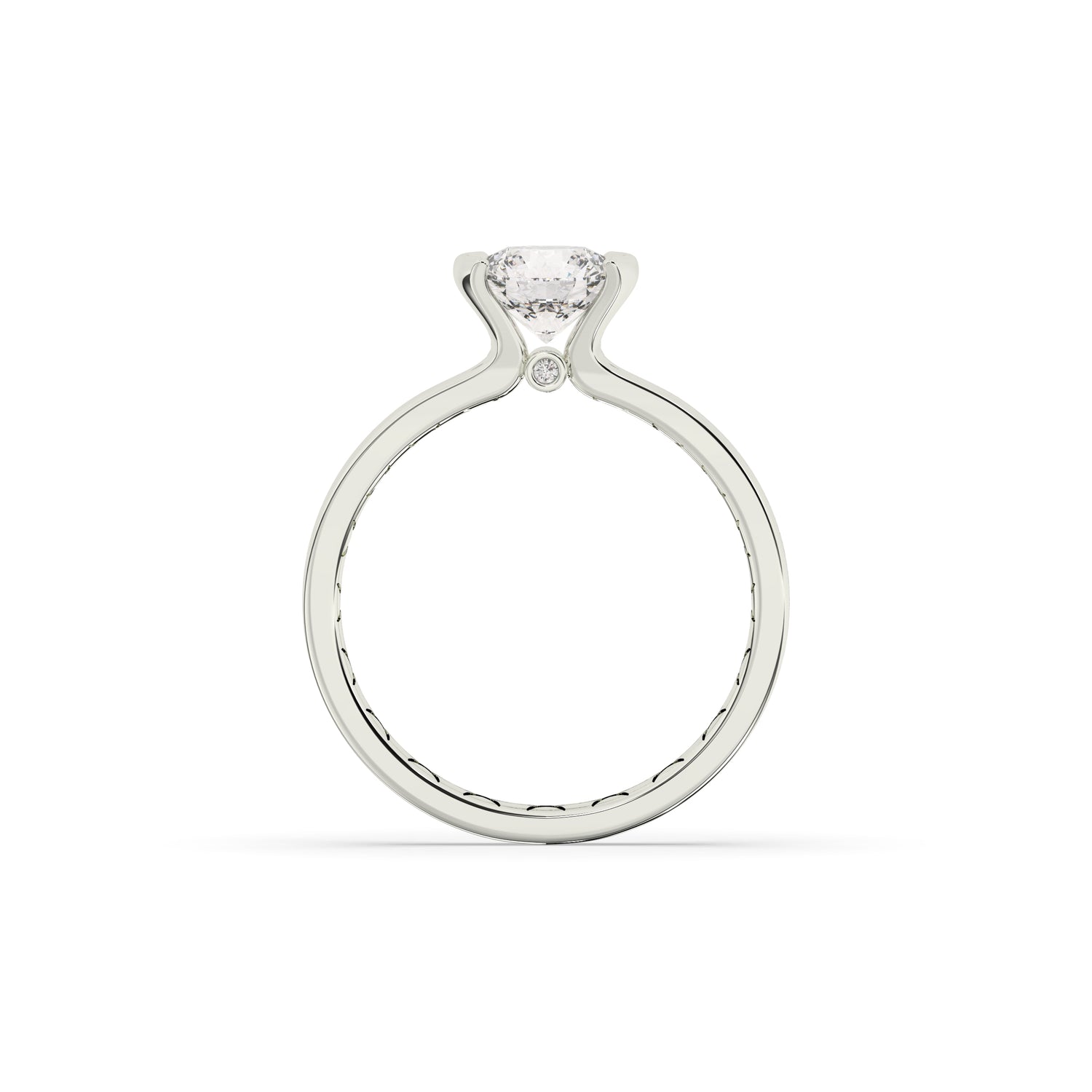 Liana Round Solitaire Ring