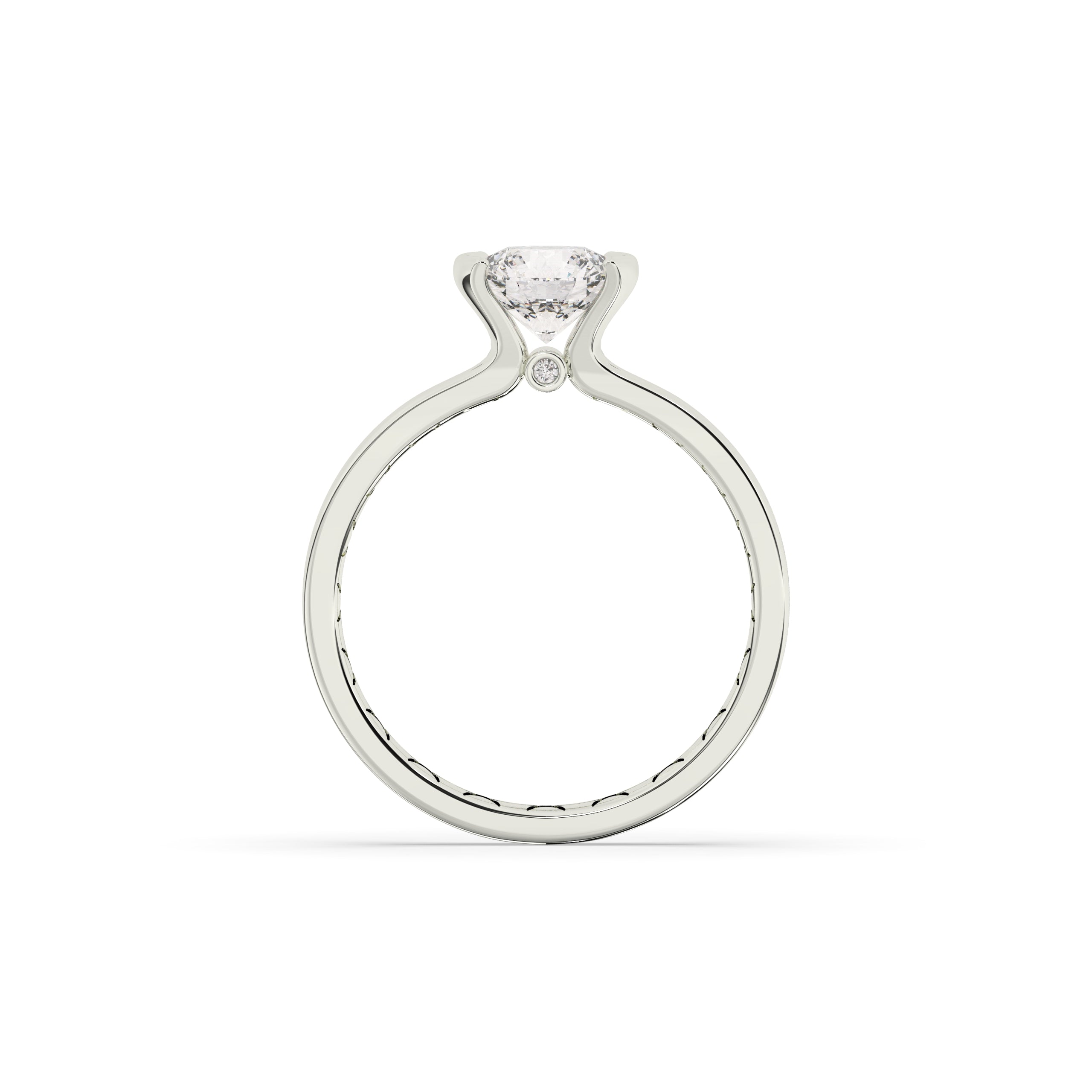 Liana Round Solitaire Ring