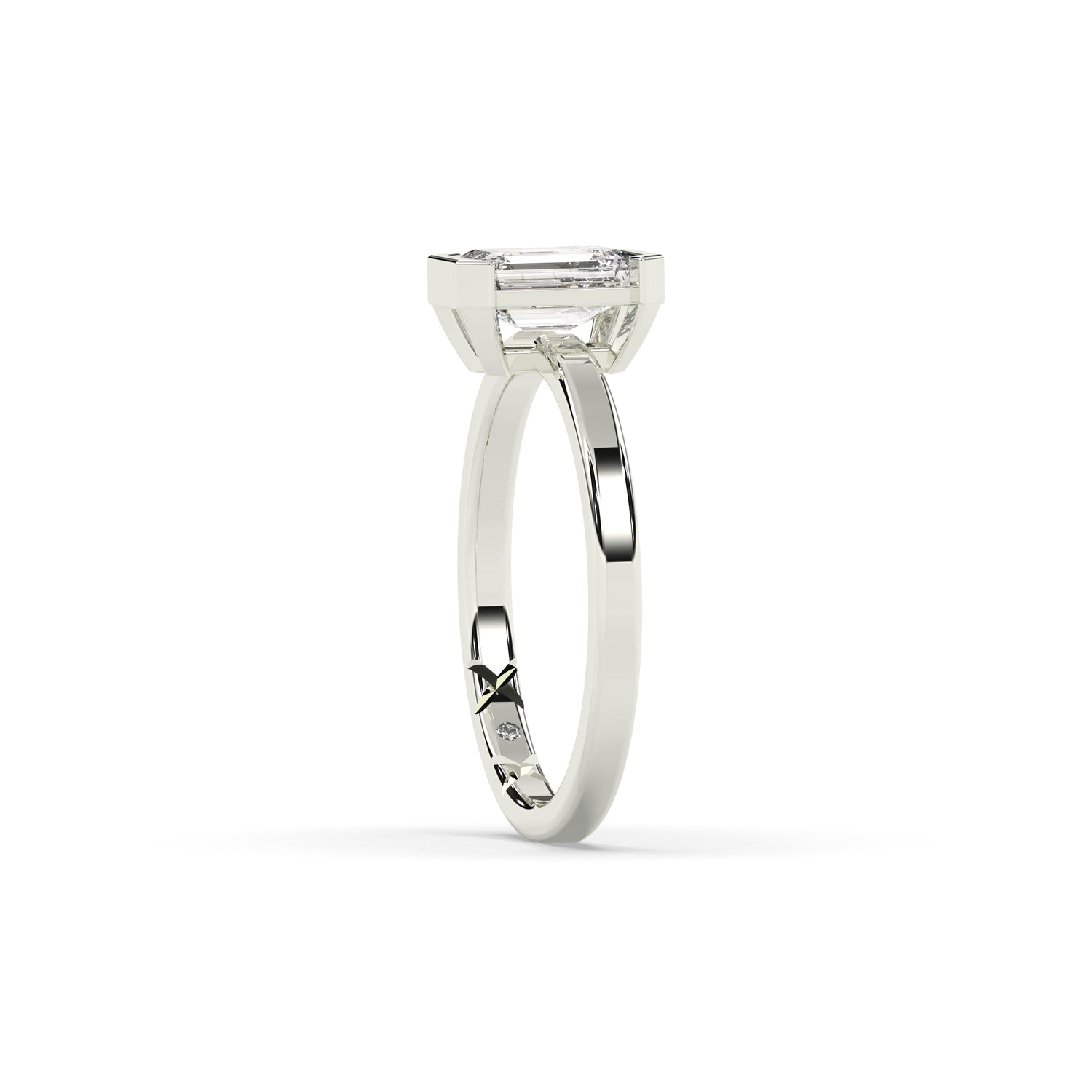 Marisa Emerald Solitaire Ring