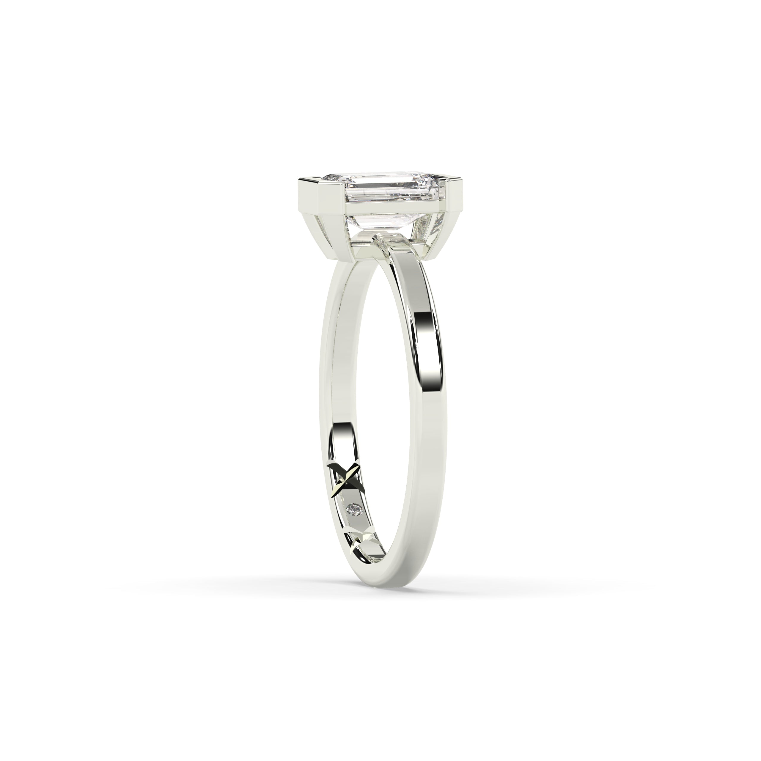 Marisa Emerald Solitaire Ring