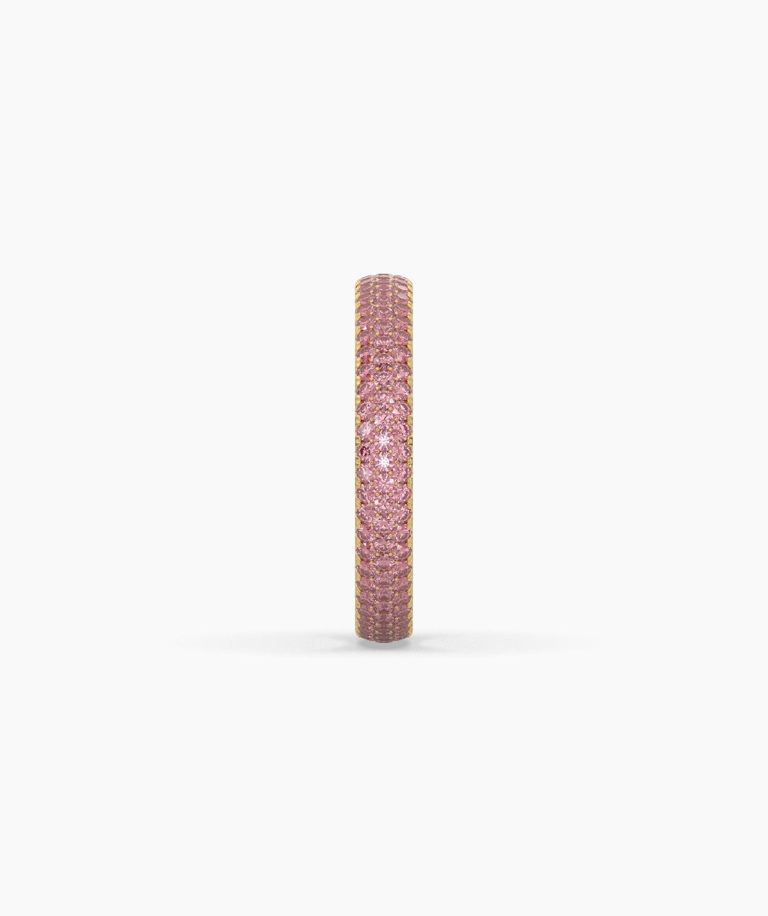 Felia Pink Round Eternity Ring