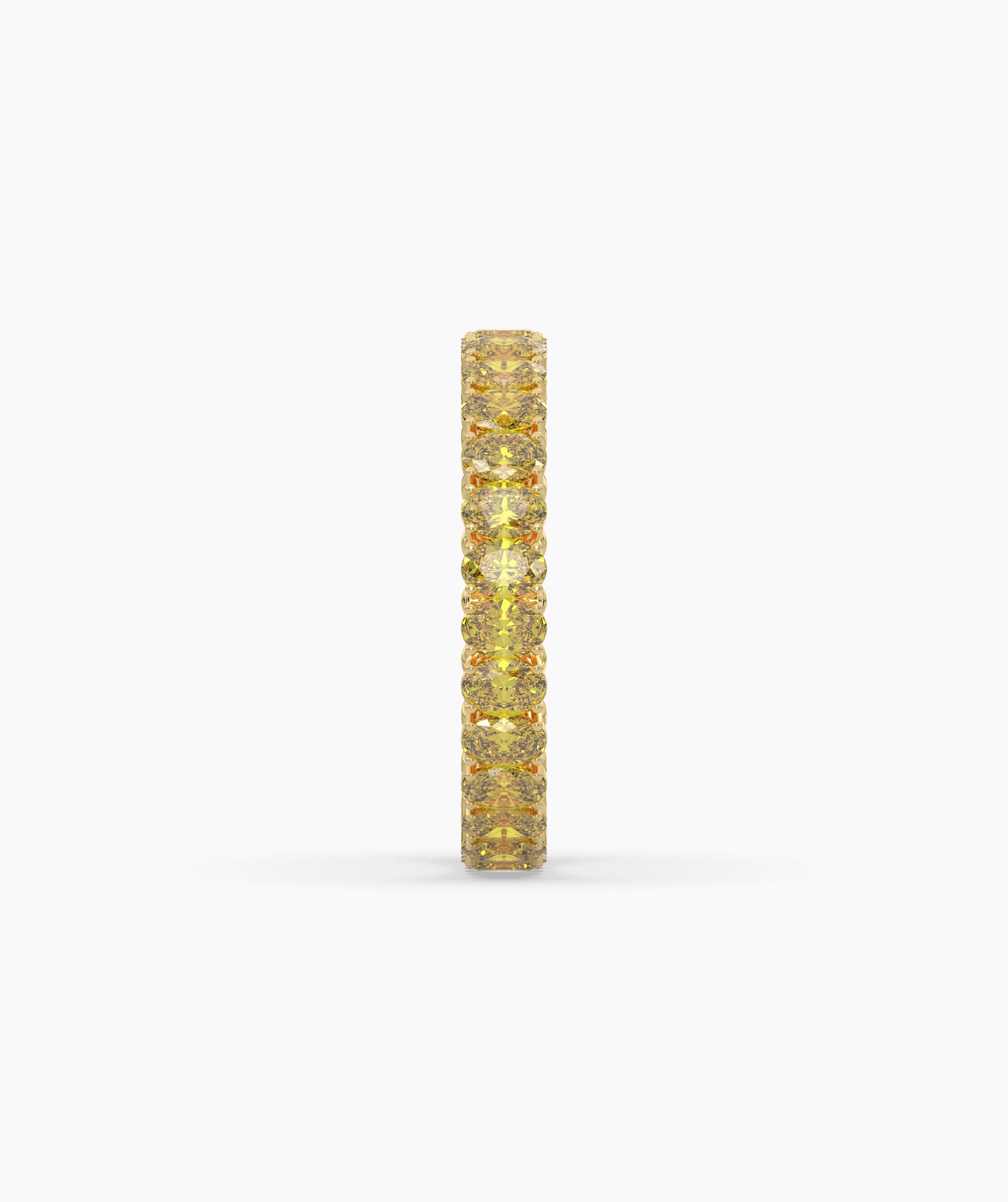 Nina Yellow Oval Eternity Ring