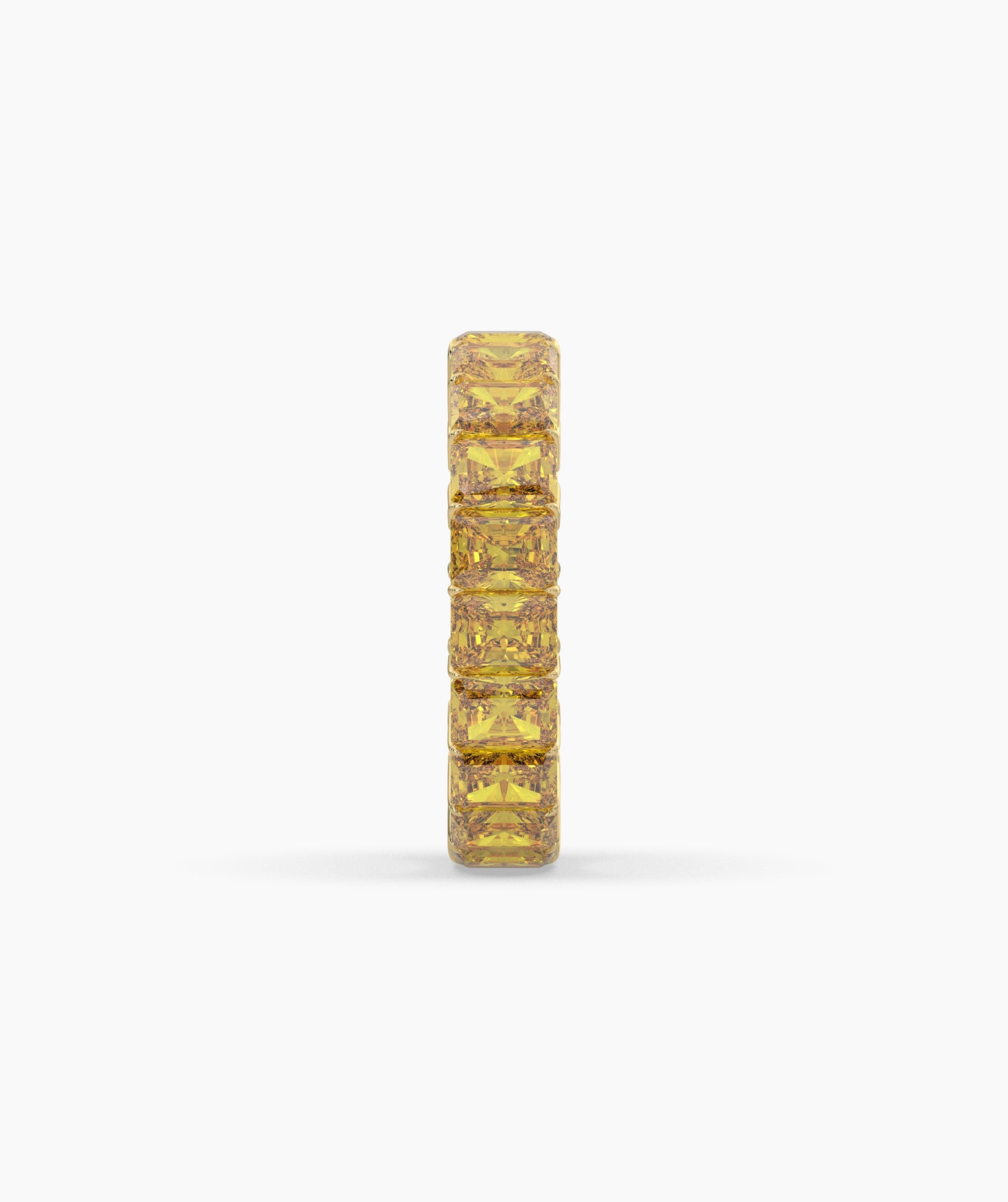 Selene Yellow Emerald Eternity Ring
