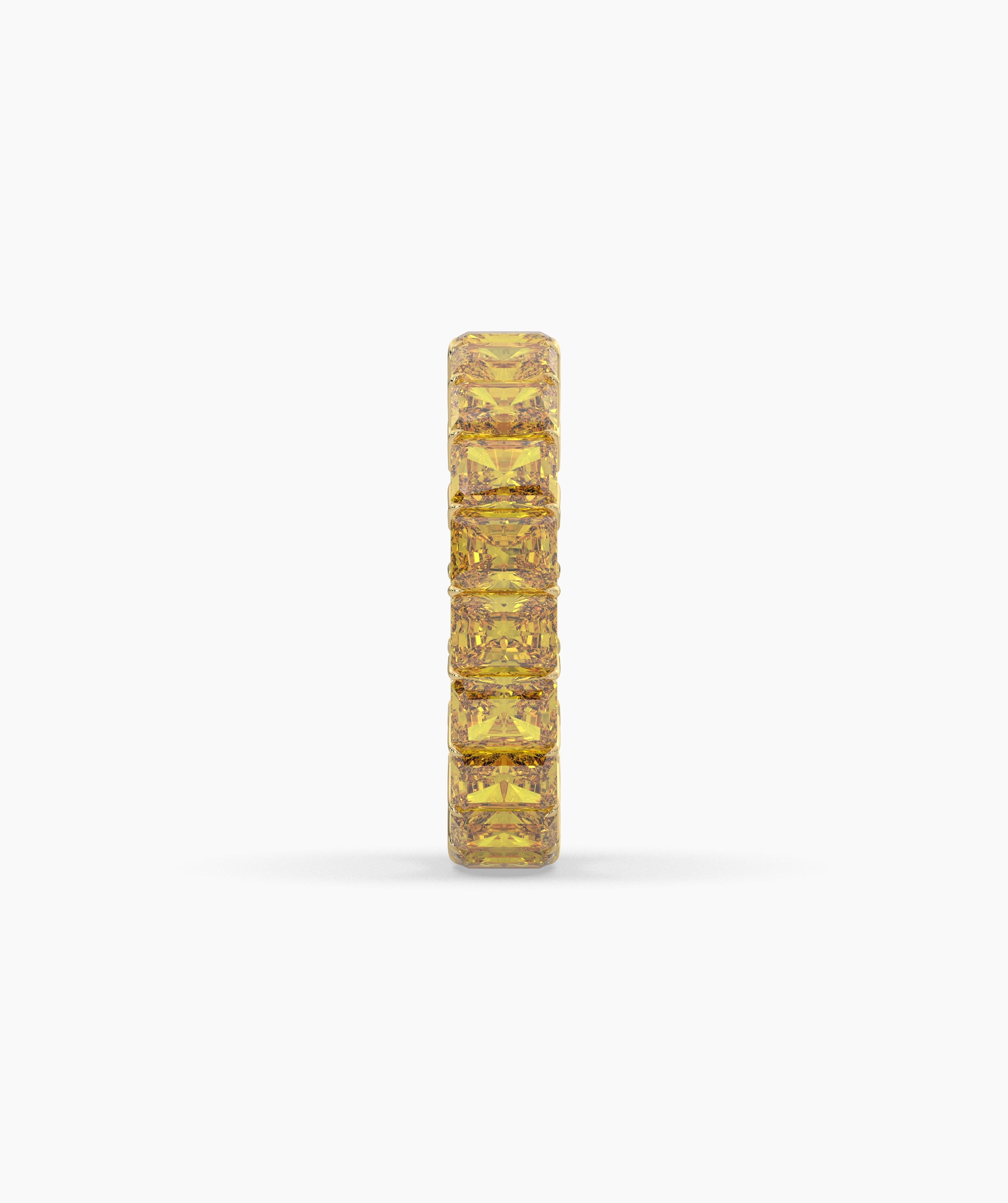 Selene Yellow Emerald Eternity Ring