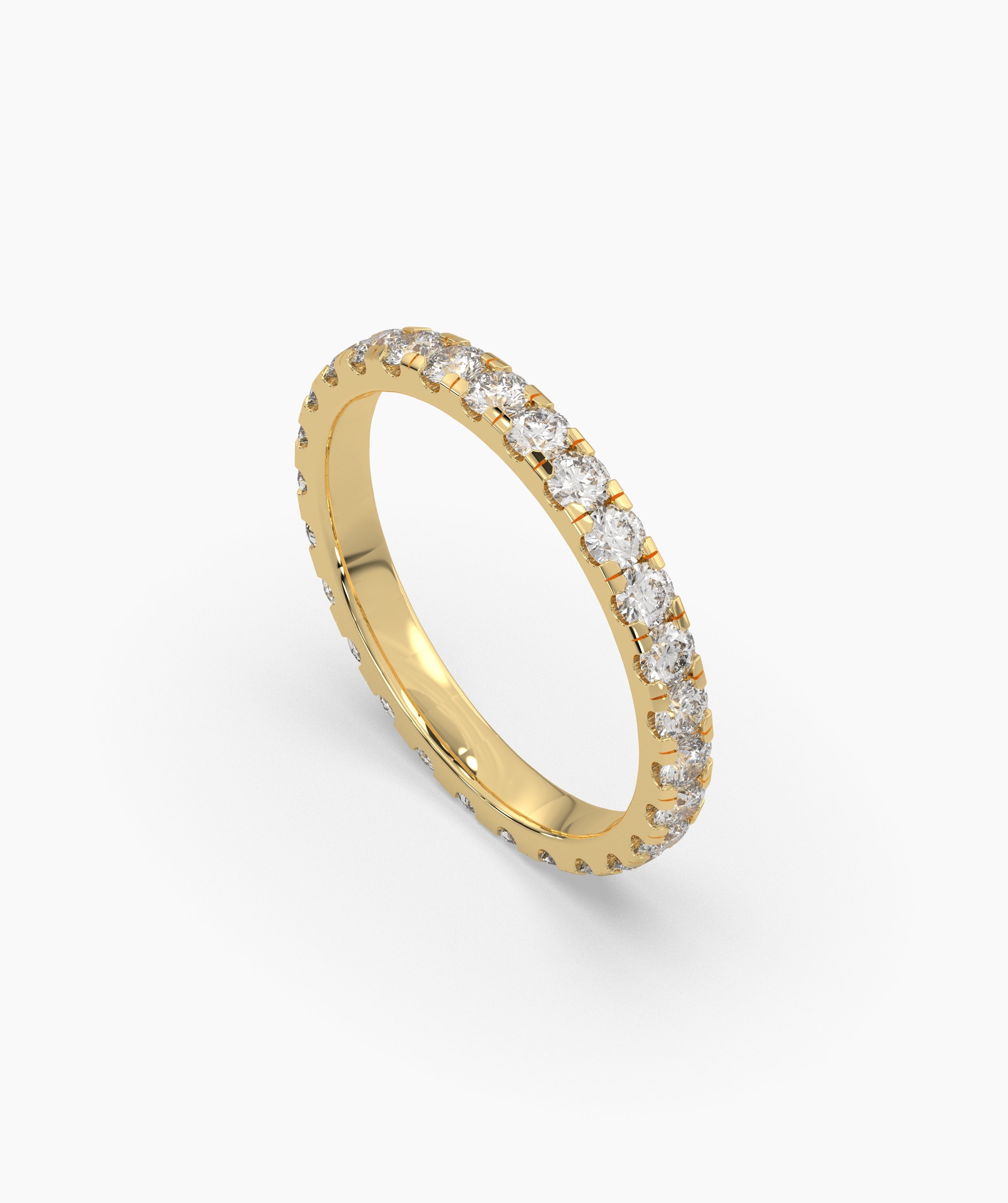 Aurora Round Eternity Ring