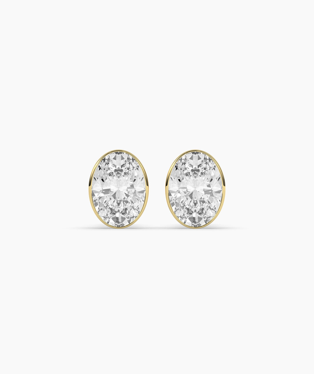 Monique Oval Stud Earring