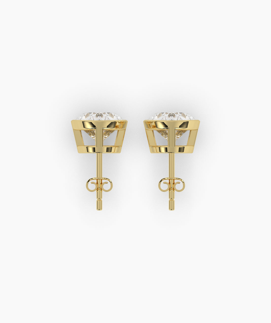 Monique Oval Stud Earring