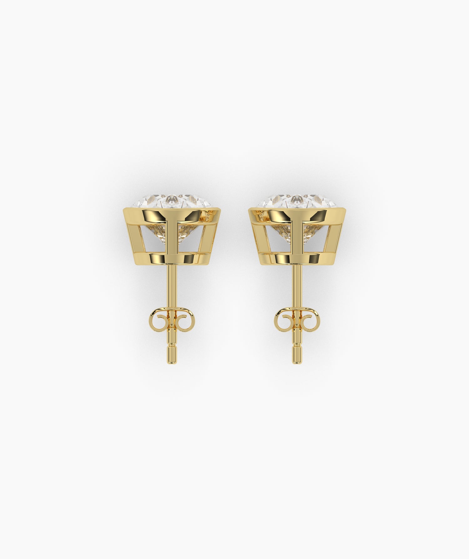 Monique Oval Stud Earring