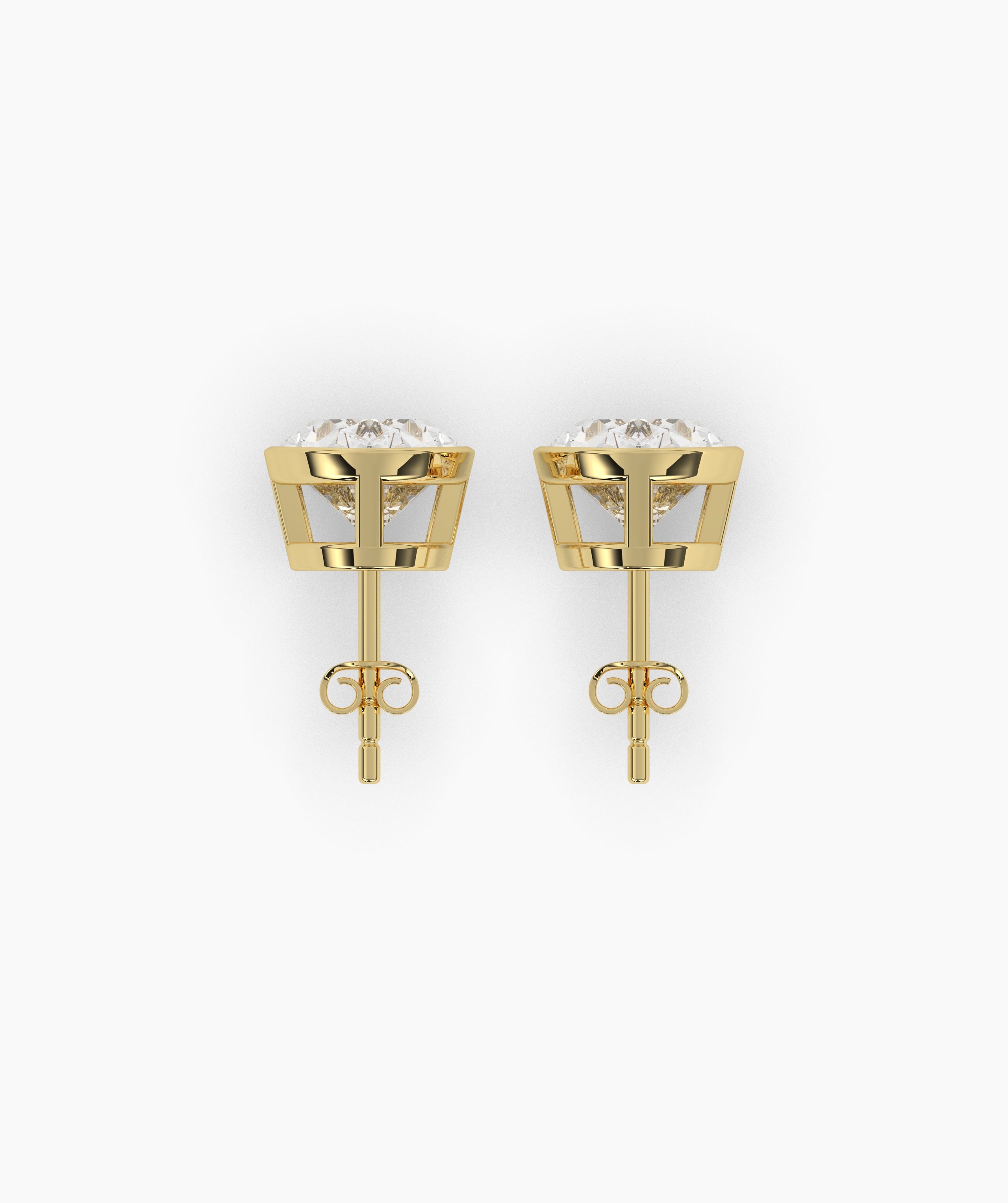 Monique Oval Stud Earring