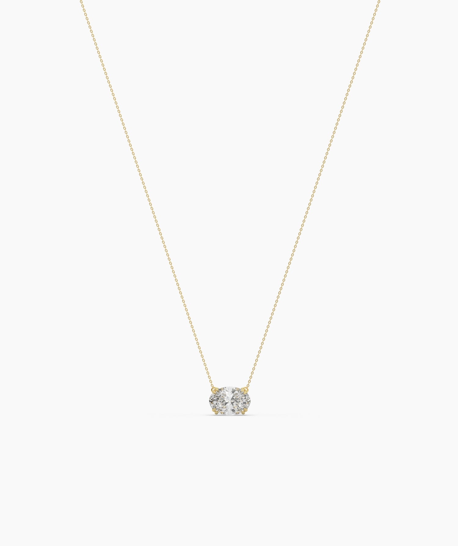 Noelia Oval Pendant / Neklace
