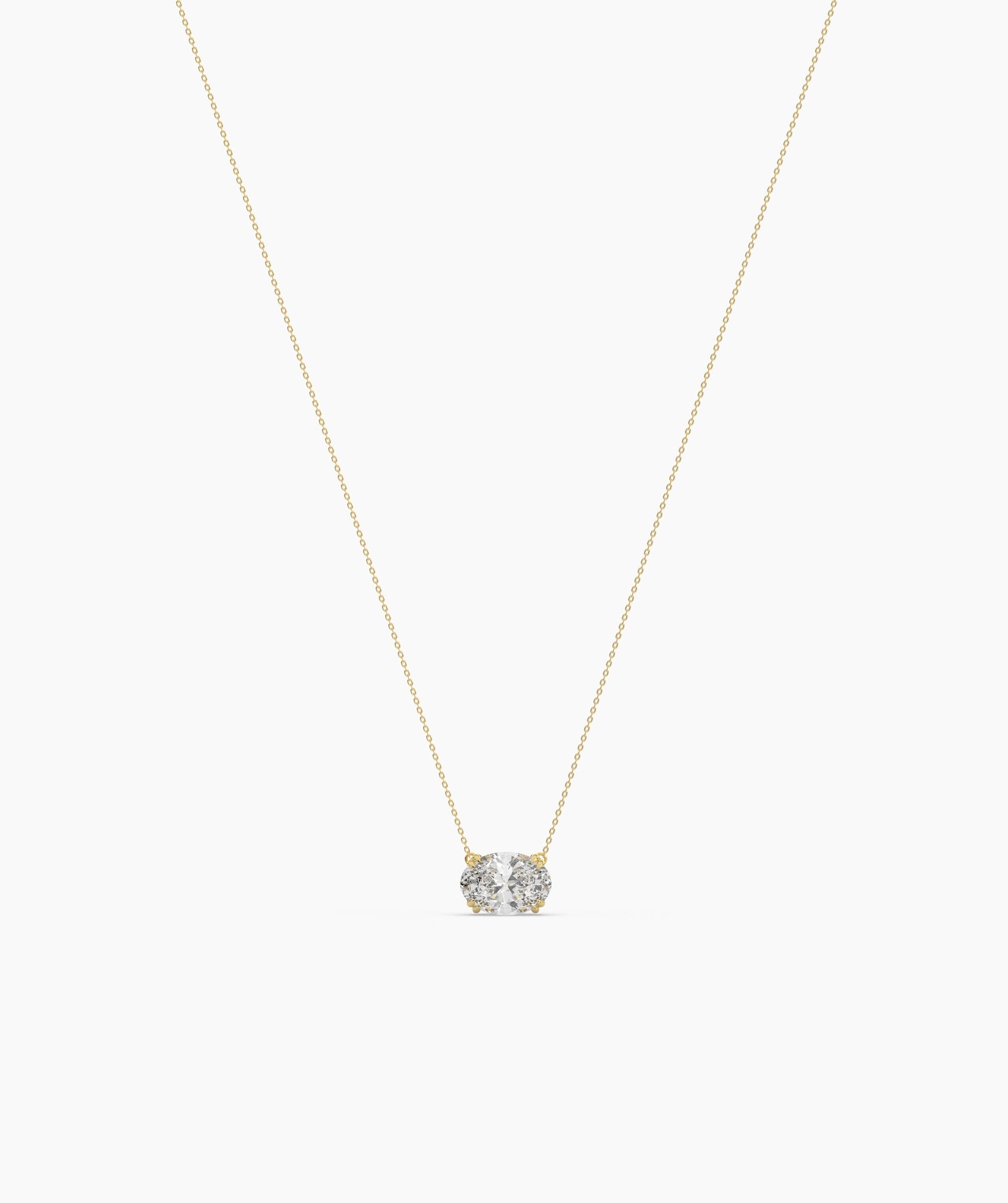 Noelia Oval Pendant / Neklace