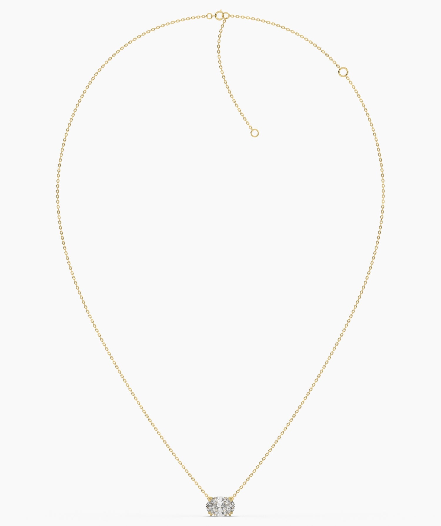 Noelia Oval Pendant / Neklace