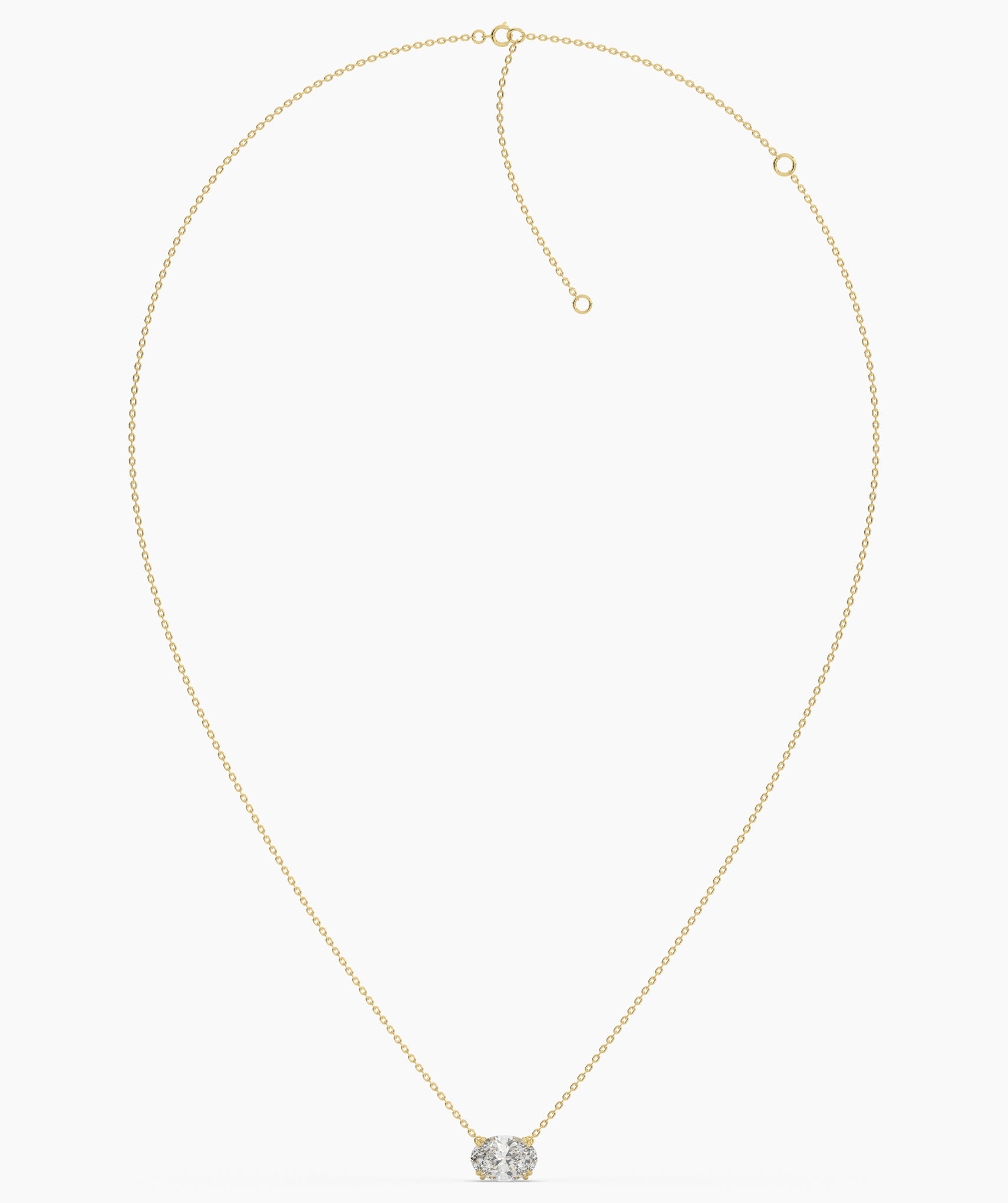 Noelia Oval Pendant / Neklace